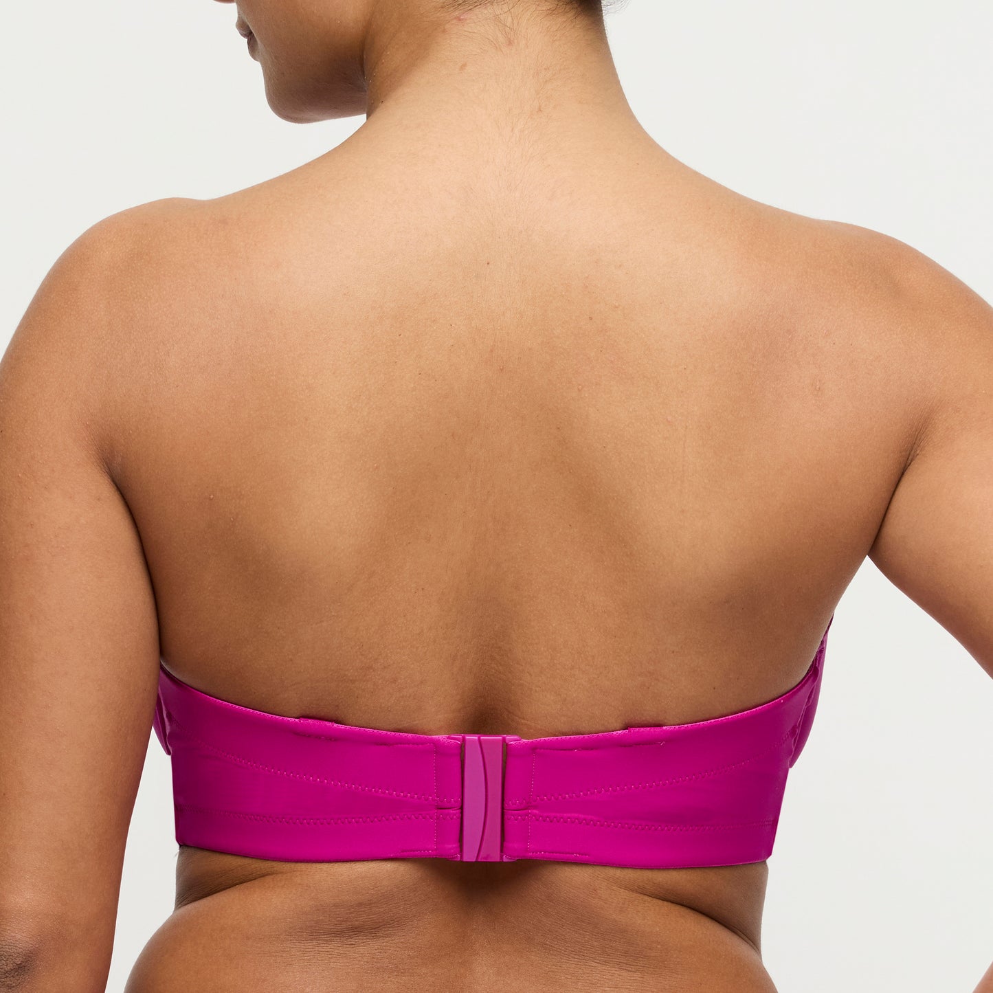 Primadonna Swim Uvita voorgevormde bikini strapless Deep Magenta
