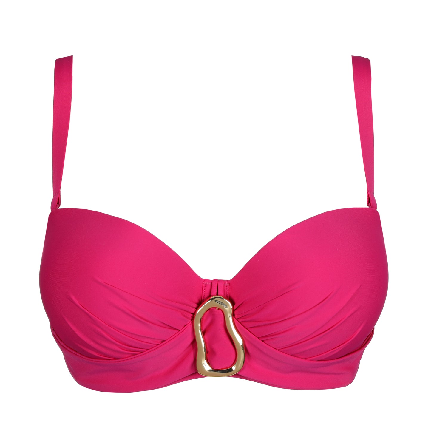 Primadonna Swim Uvita voorgevormde bikini strapless Deep Magenta