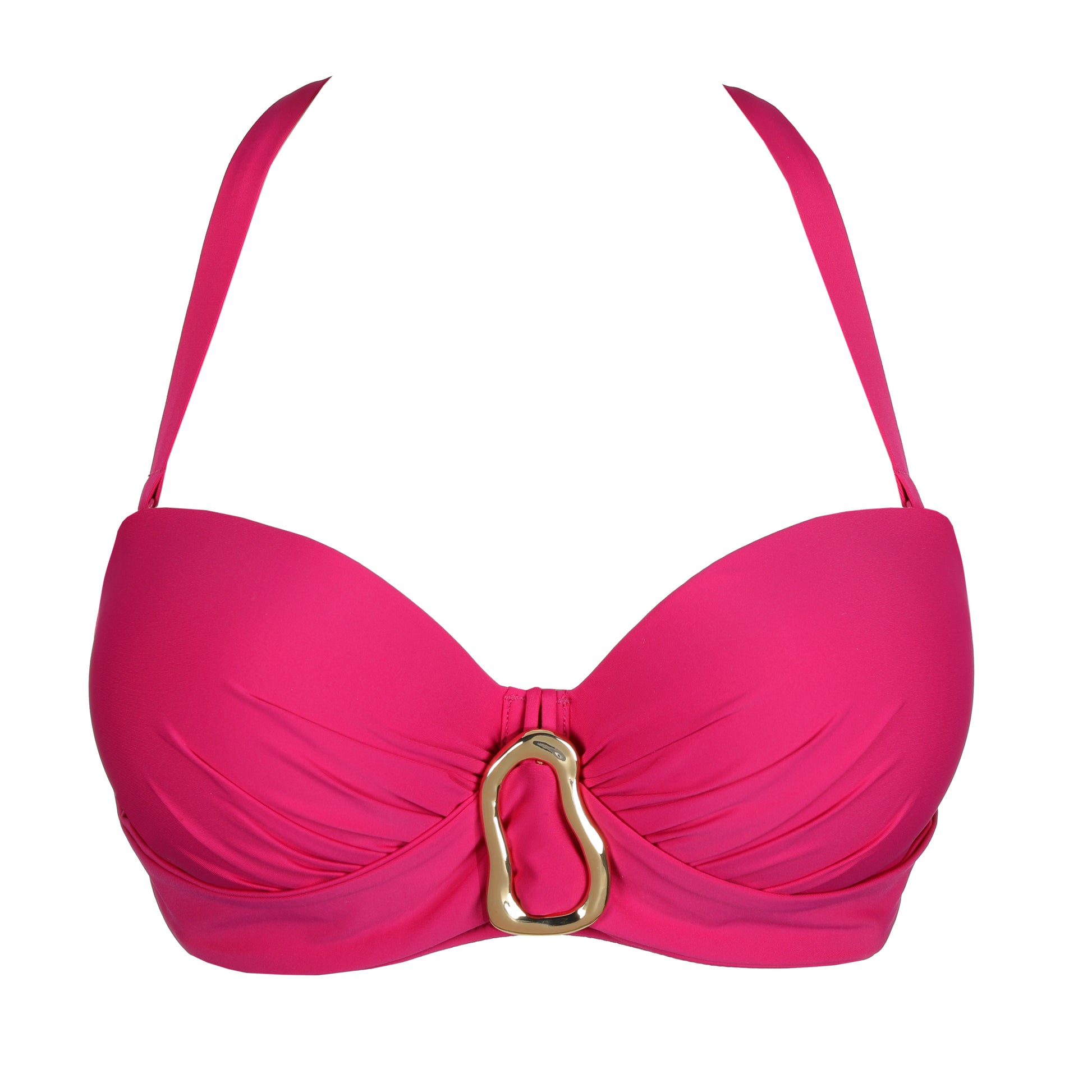 Primadonna Swim Uvita voorgevormde bikini strapless Deep Magenta