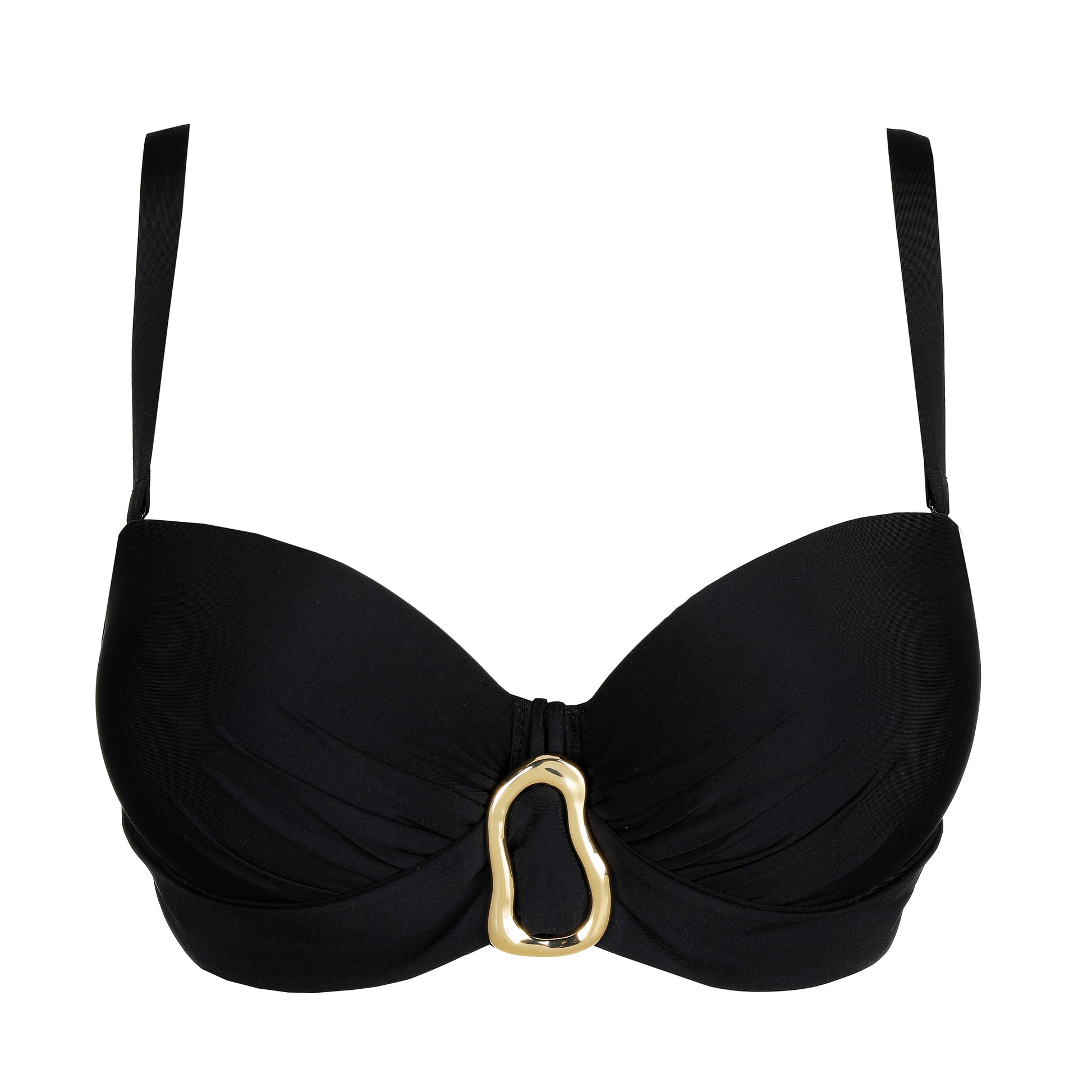 Primadonna Swim Uvita voorgevormde bikini strapless zwart