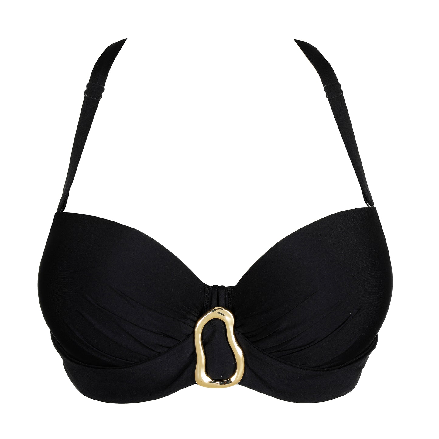 Primadonna Swim Uvita voorgevormde bikini strapless zwart