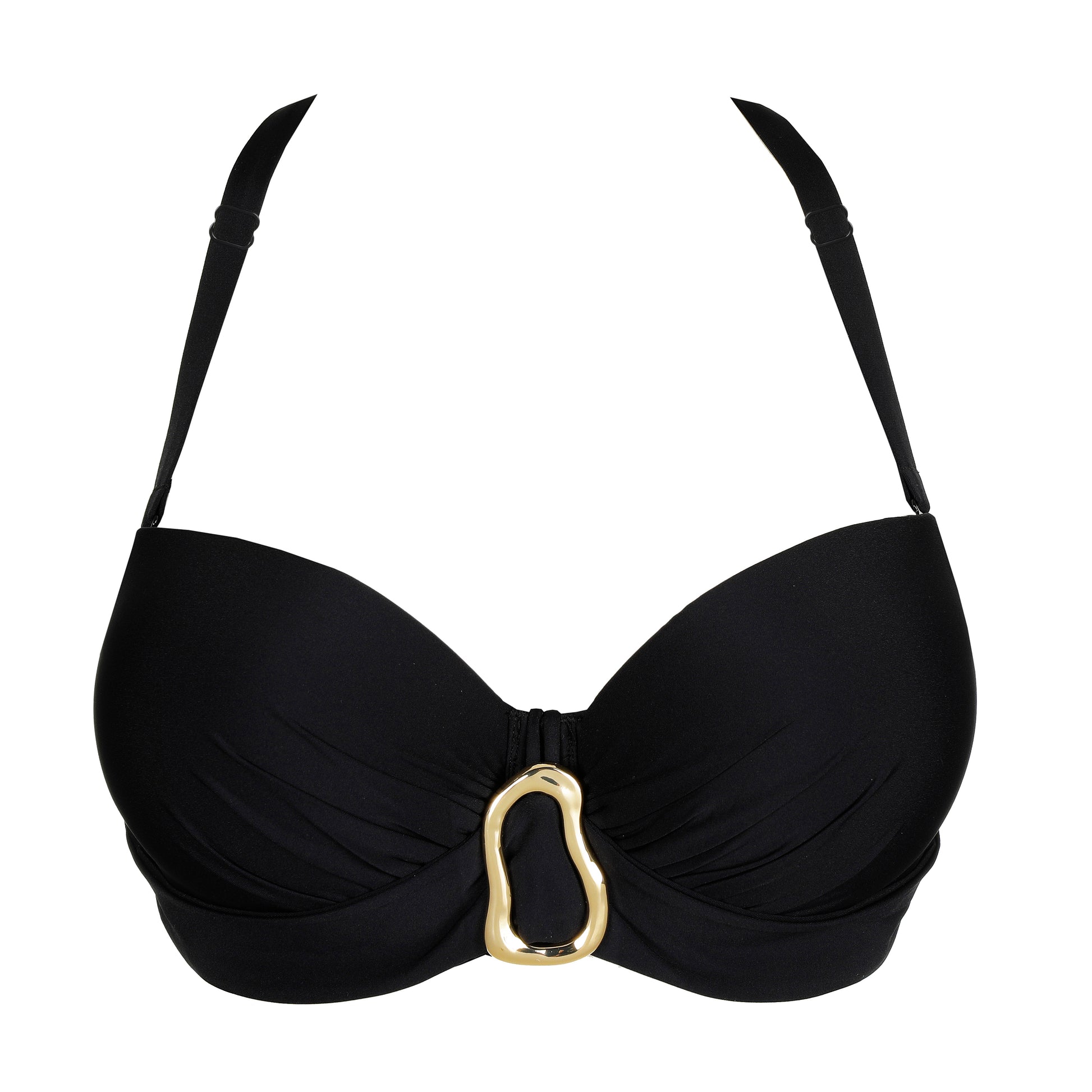 Primadonna Swim Uvita voorgevormde bikini strapless zwart