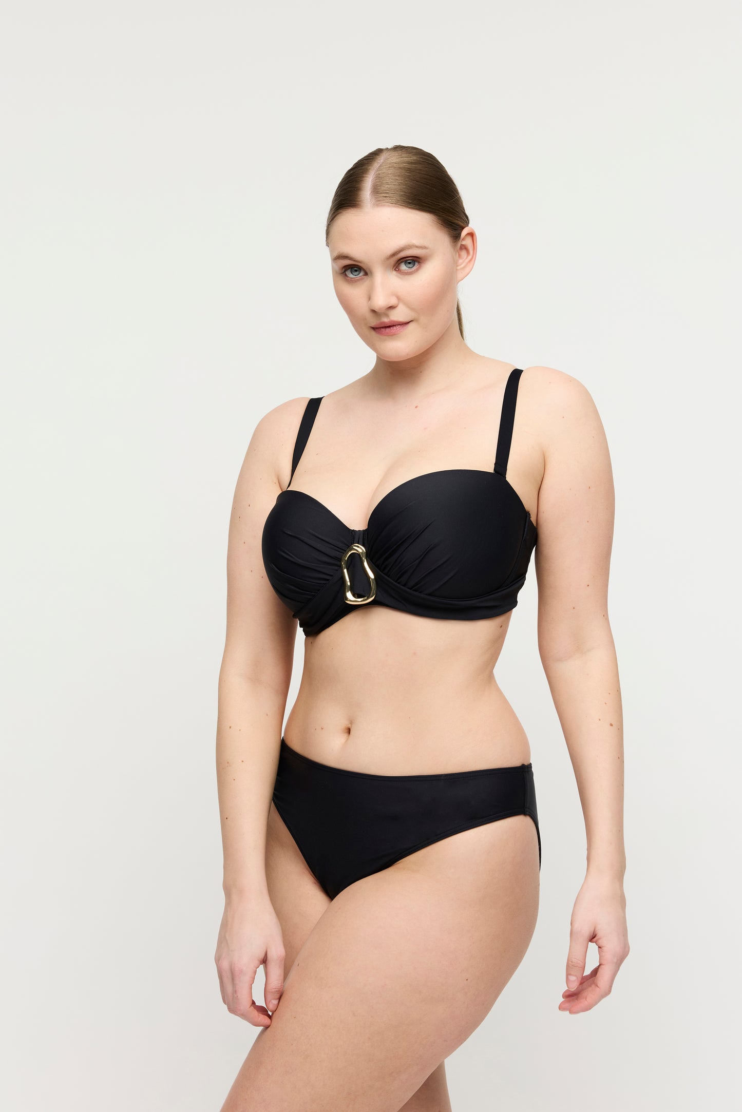 Primadonna Swim Uvita voorgevormde bikini strapless zwart