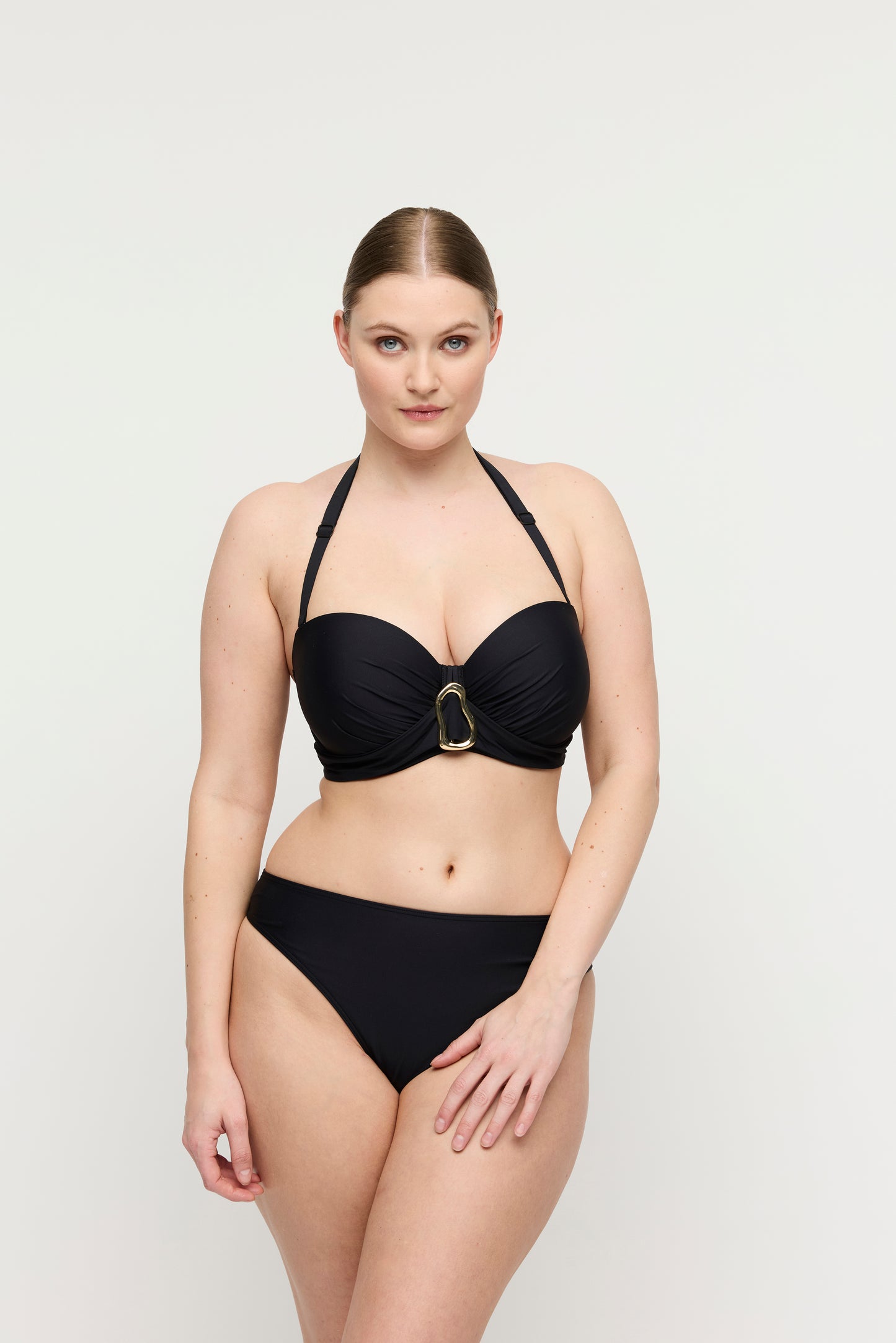 Primadonna Swim Uvita voorgevormde bikini strapless zwart