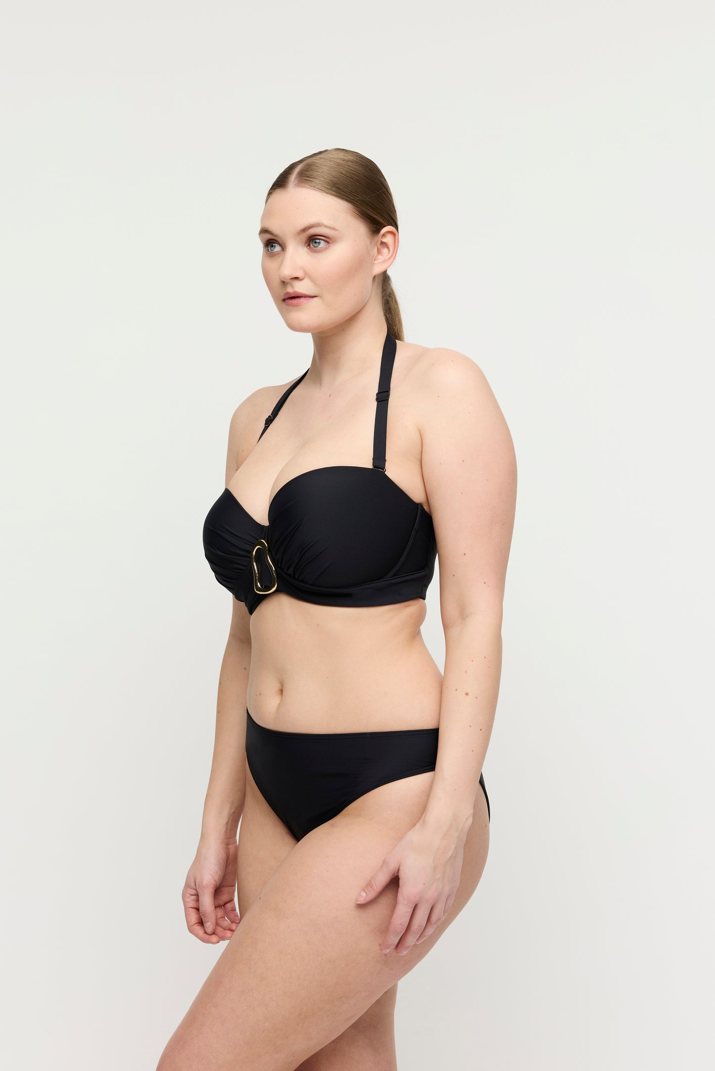 Primadonna Swim Uvita voorgevormde bikini strapless zwart
