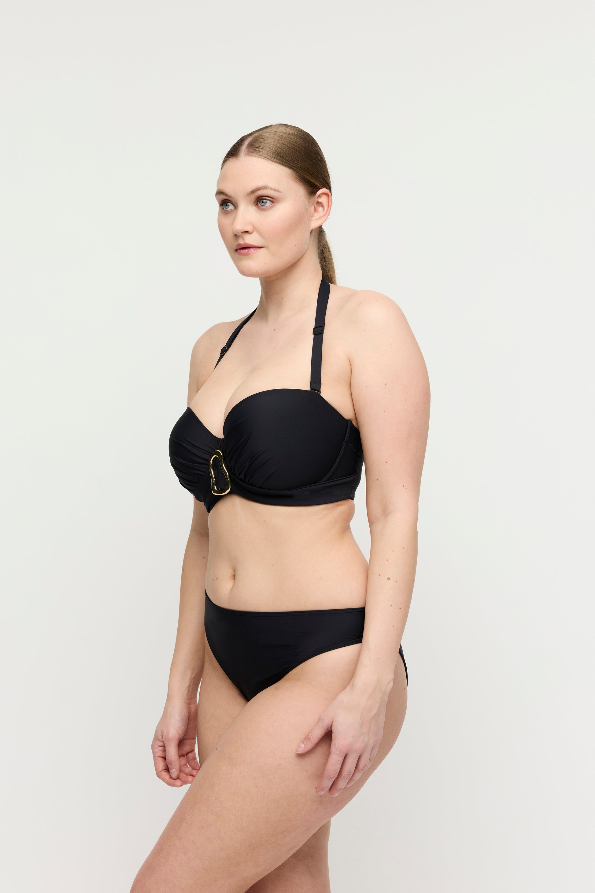Primadonna Swim Uvita voorgevormde bikini strapless zwart