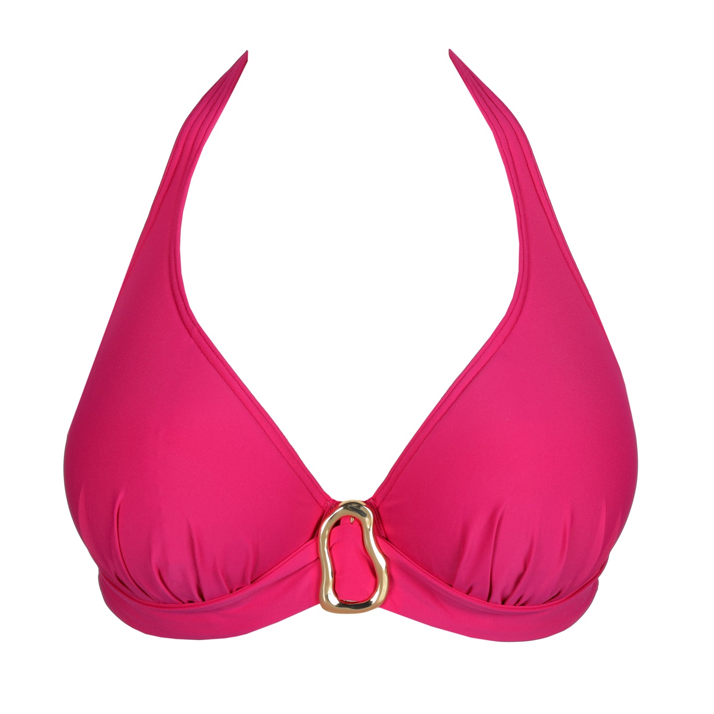 Primadonna Swim Uvita voorgevormde plunge bikinitop Deep Magenta
