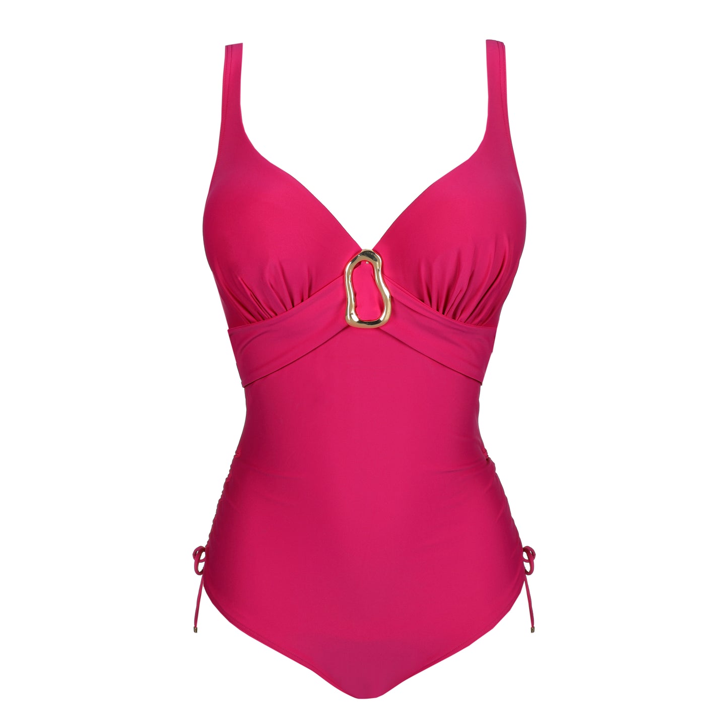 Primadonna Swim Uvita plunge badpak Deep Magenta