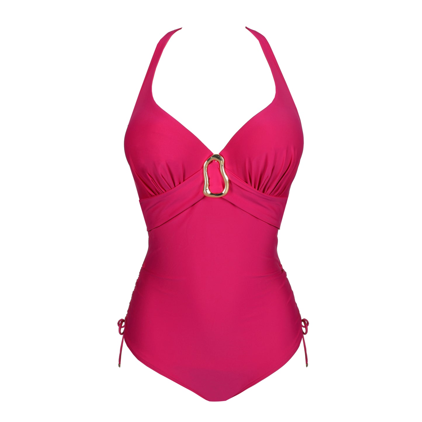 Primadonna Swim Uvita plunge badpak Deep Magenta