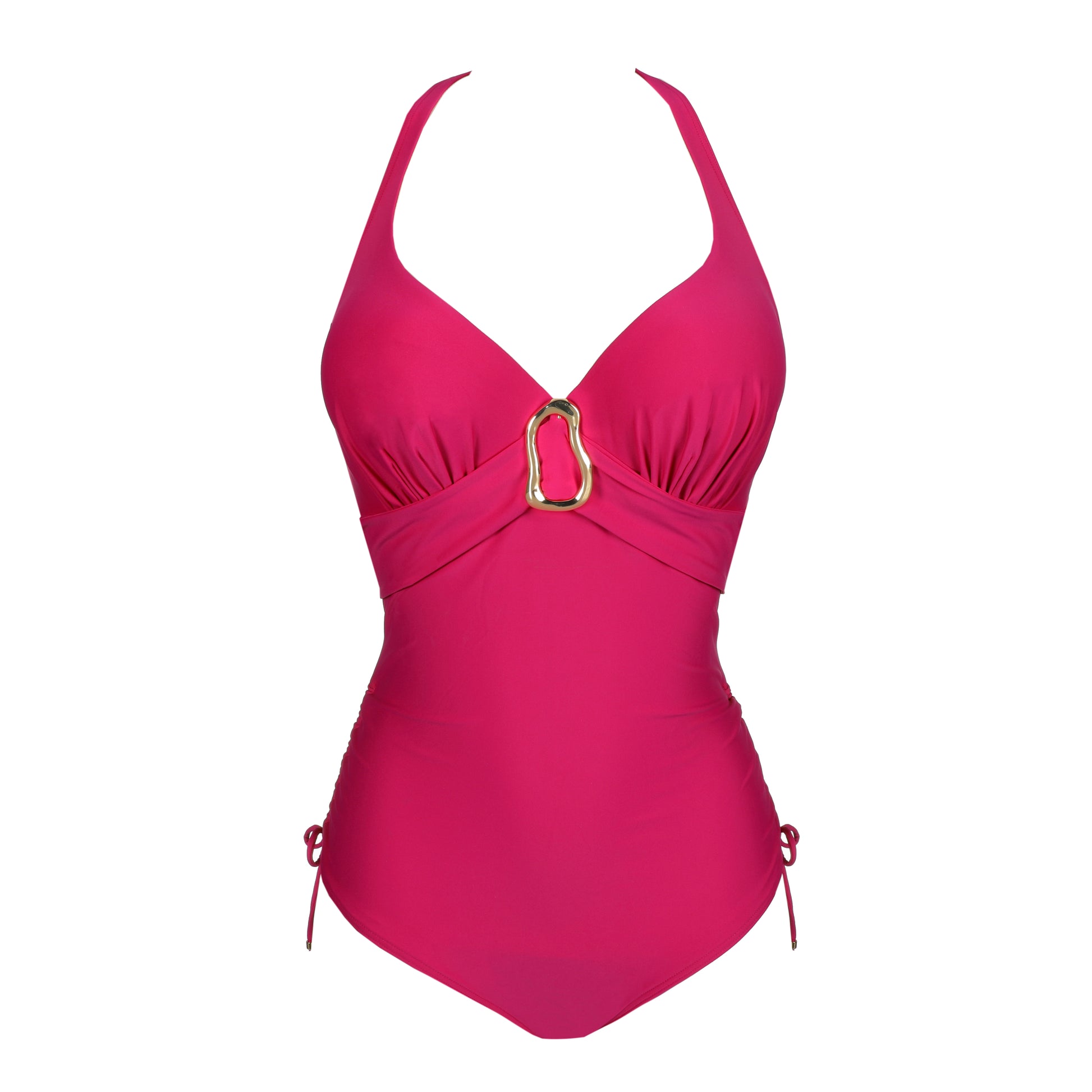 Primadonna Swim Uvita plunge badpak Deep Magenta