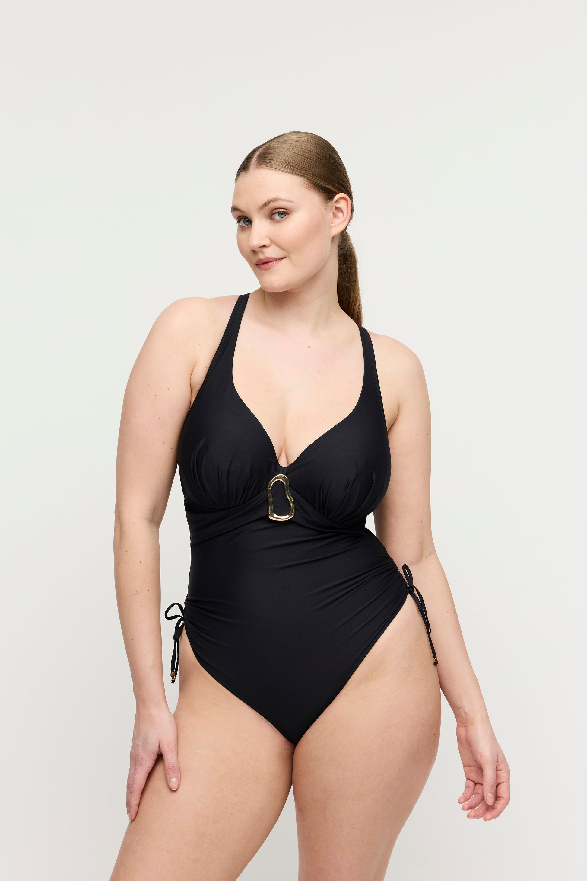 Primadonna Swim Uvita plunge badpak zwart