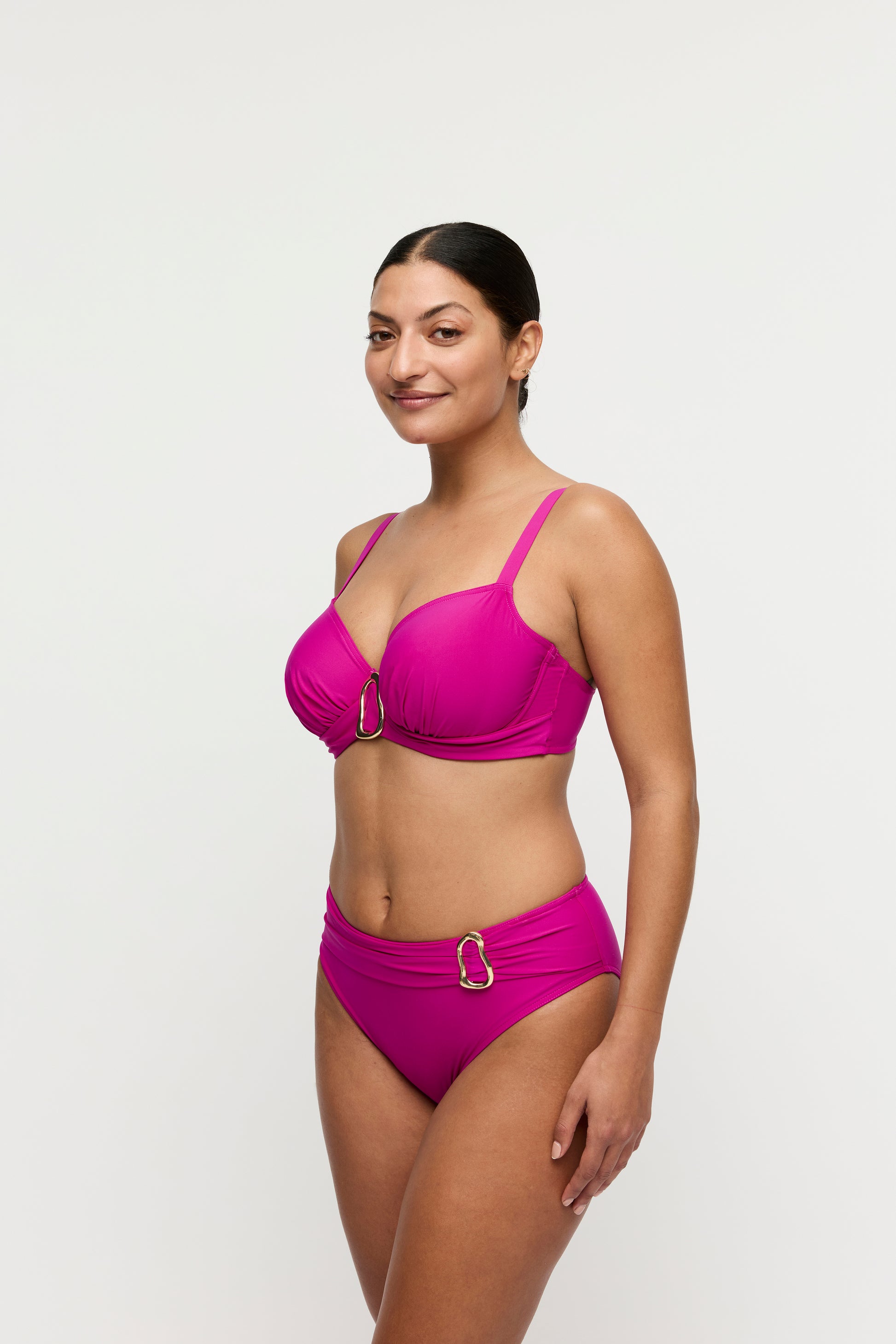 Primadonna Swim Uvita bikini tailleslip Deep Magenta
