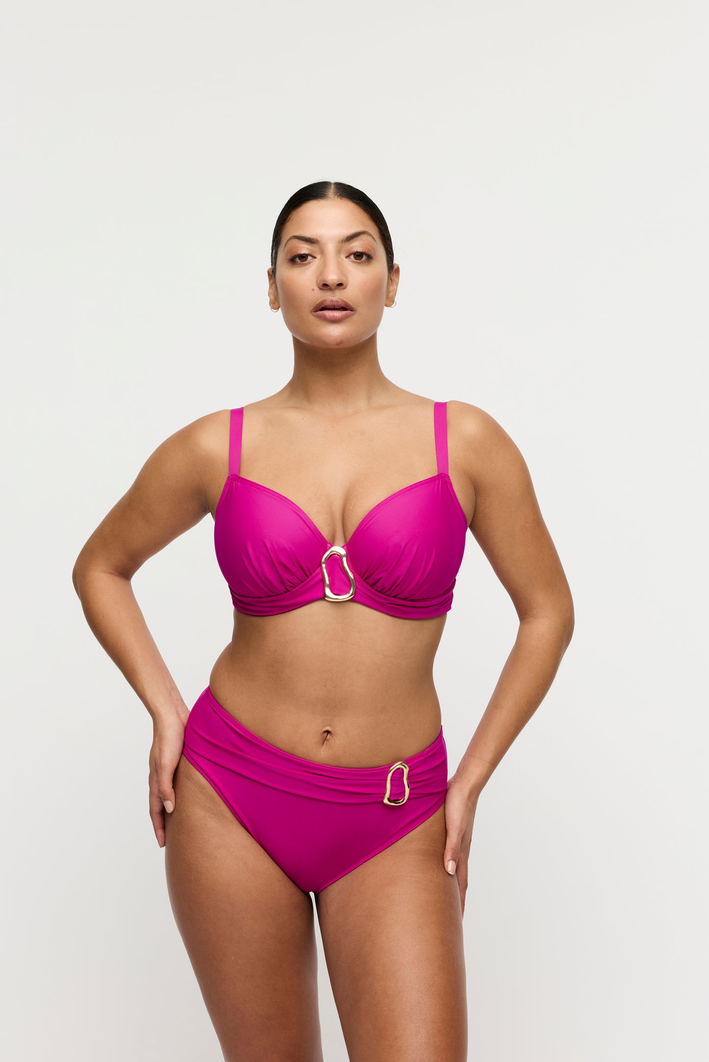 Primadonna Swim Uvita bikini tailleslip Deep Magenta