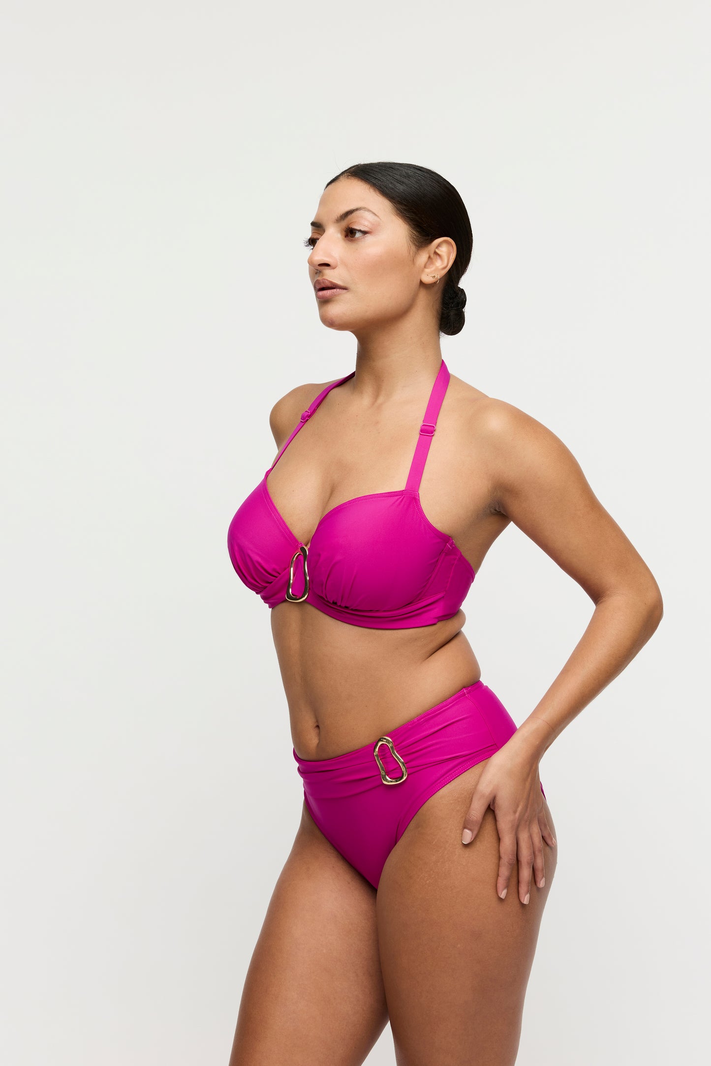 Primadonna Swim Uvita bikini tailleslip Deep Magenta