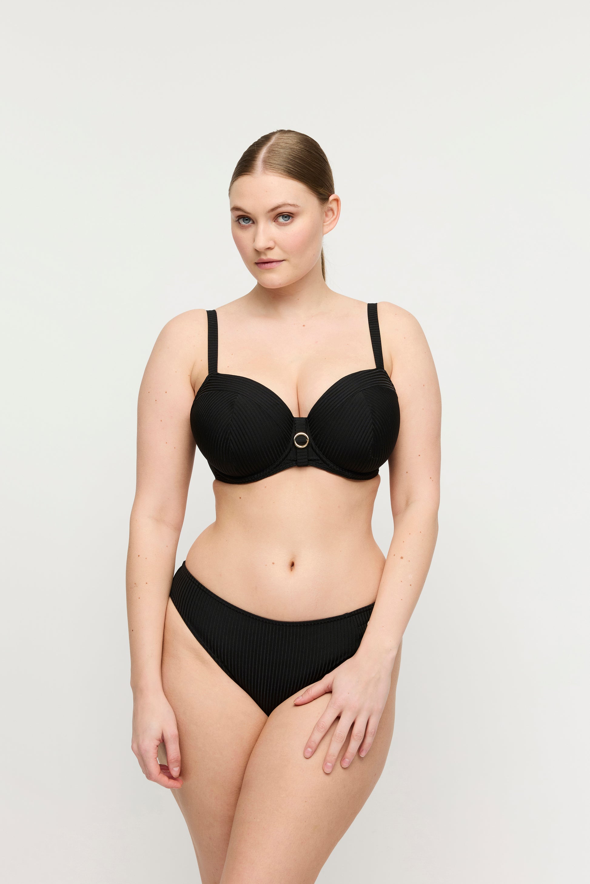 Primadonna Swim Delray voorgevormde balconette bikini zwart