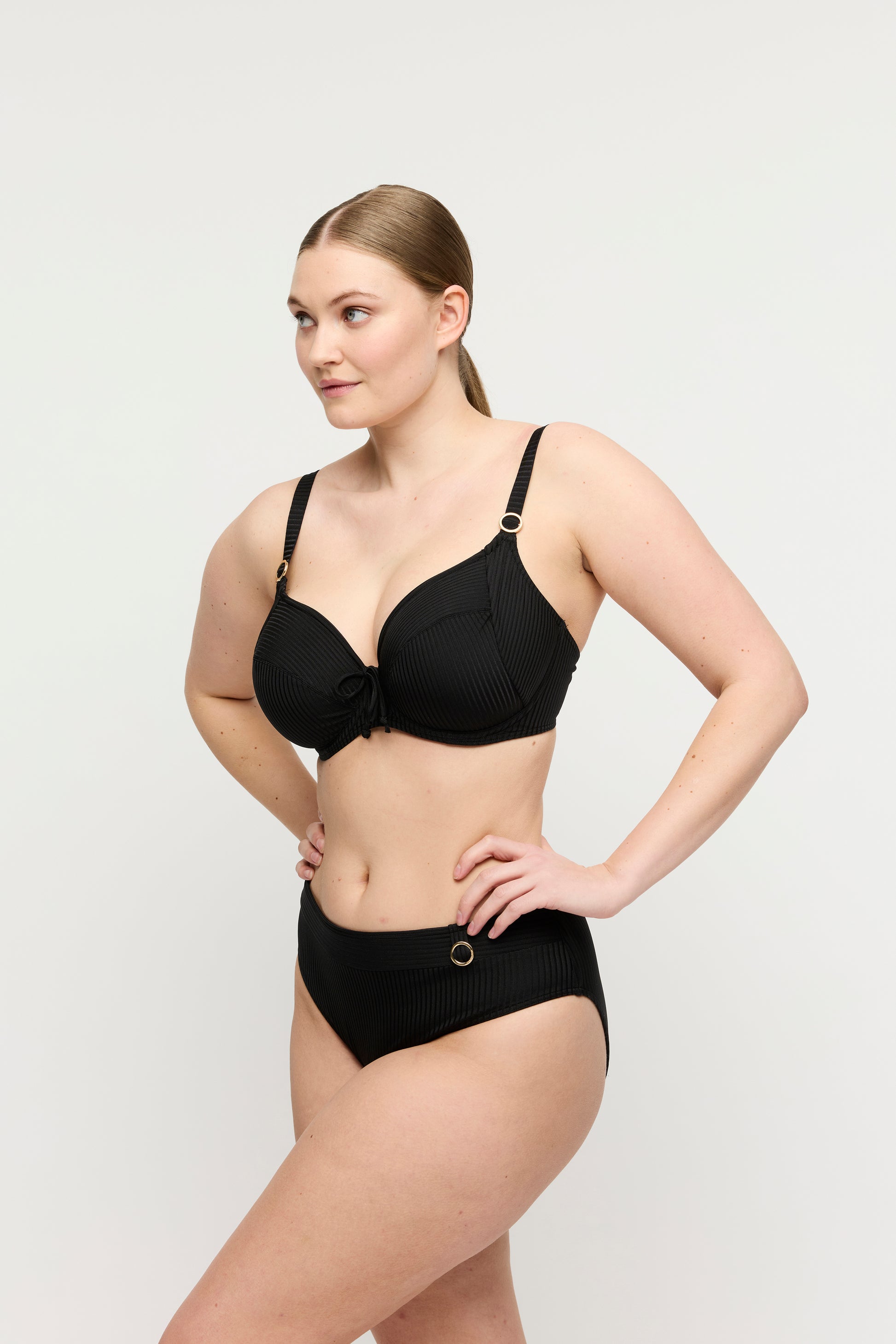 Primadonna Swim Delray bikini tailleslip zwart