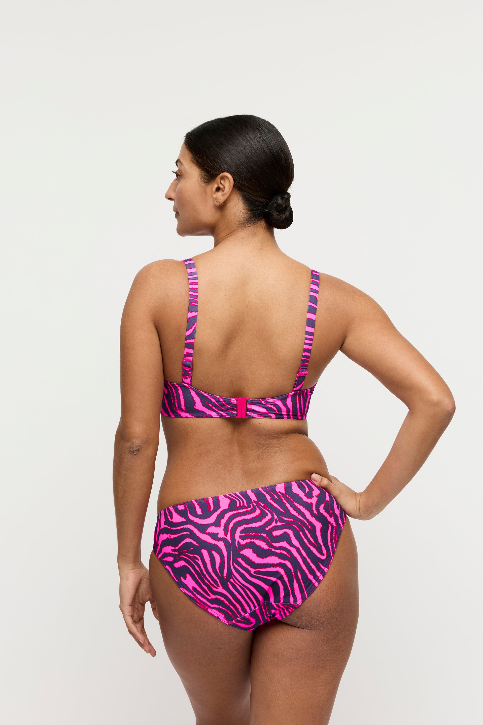 Primadonna Swim Malabo bikini rioslip hot pink zebra