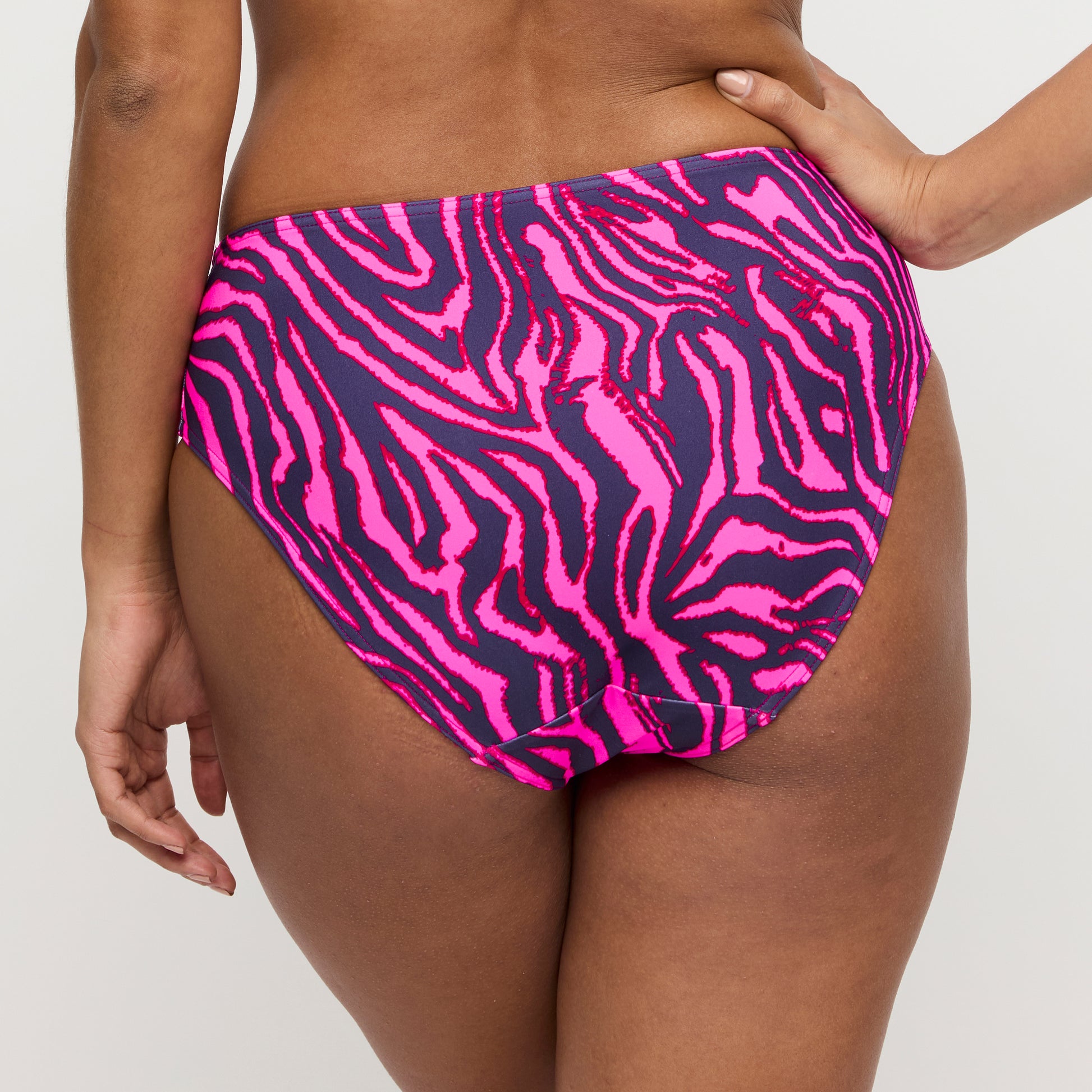 Primadonna Swim Malabo bikini tailleslip hot pink zebra
