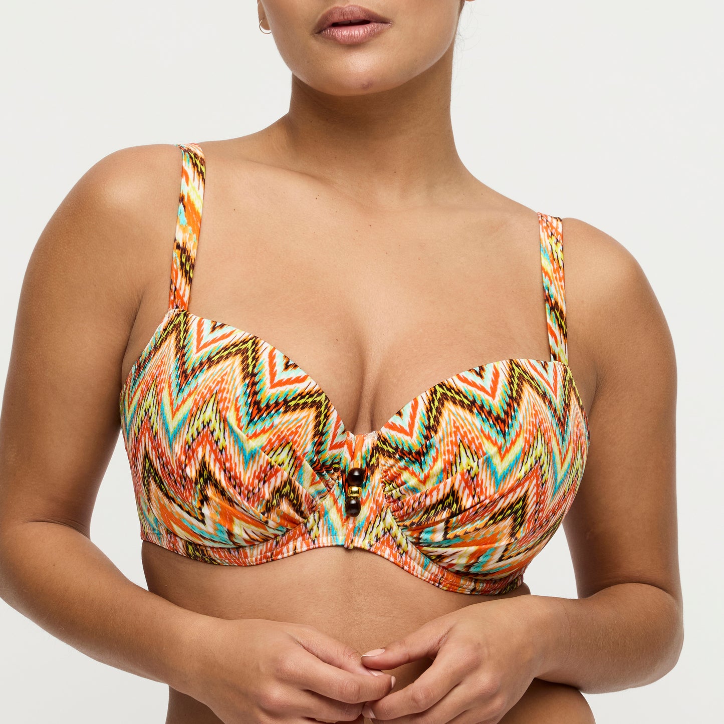 Primadonna Swim Tubou voorgevormde balconette bikini Ikat Summer