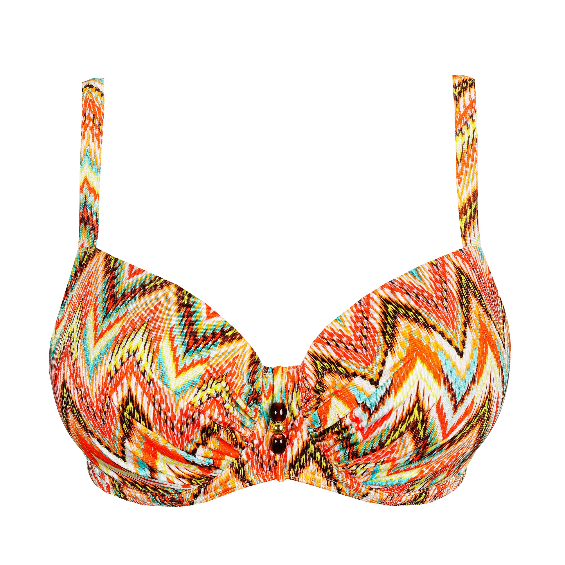 Primadonna Swim Tubou voorgevormde balconette bikini Ikat Summer