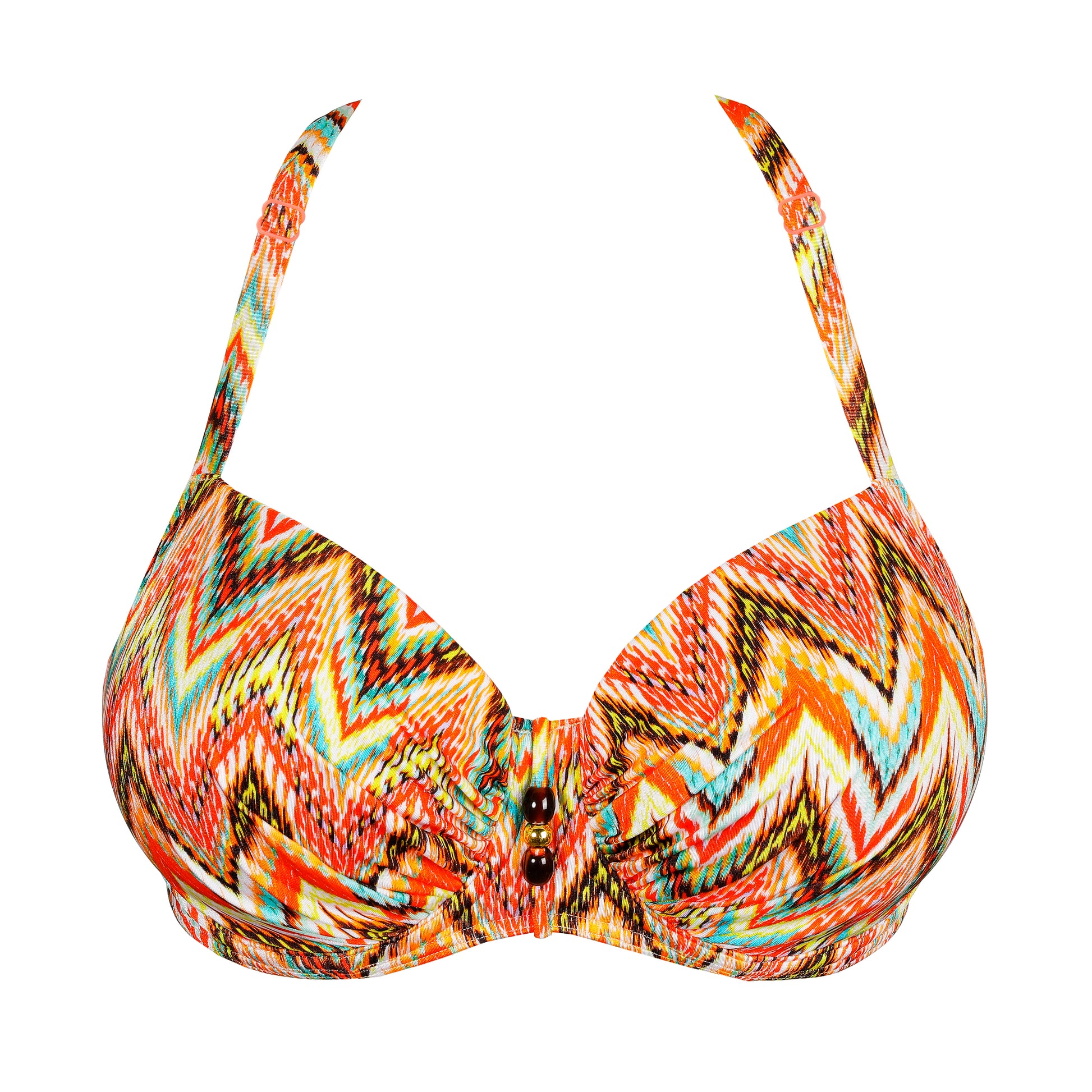 Primadonna Swim Tubou voorgevormde balconette bikini Ikat Summer