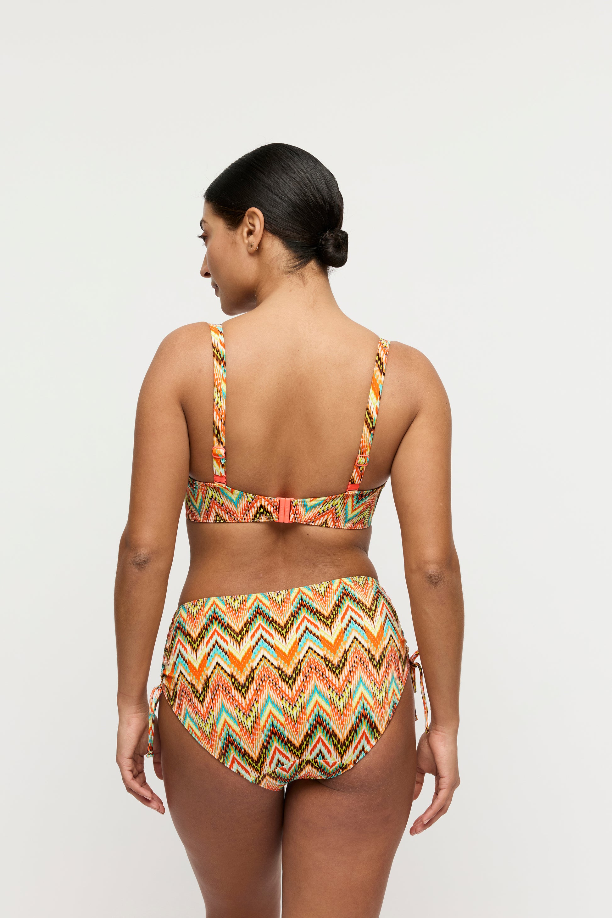 Primadonna Swim Tubou bikini tailleslip met koordjes Ikat Summer
