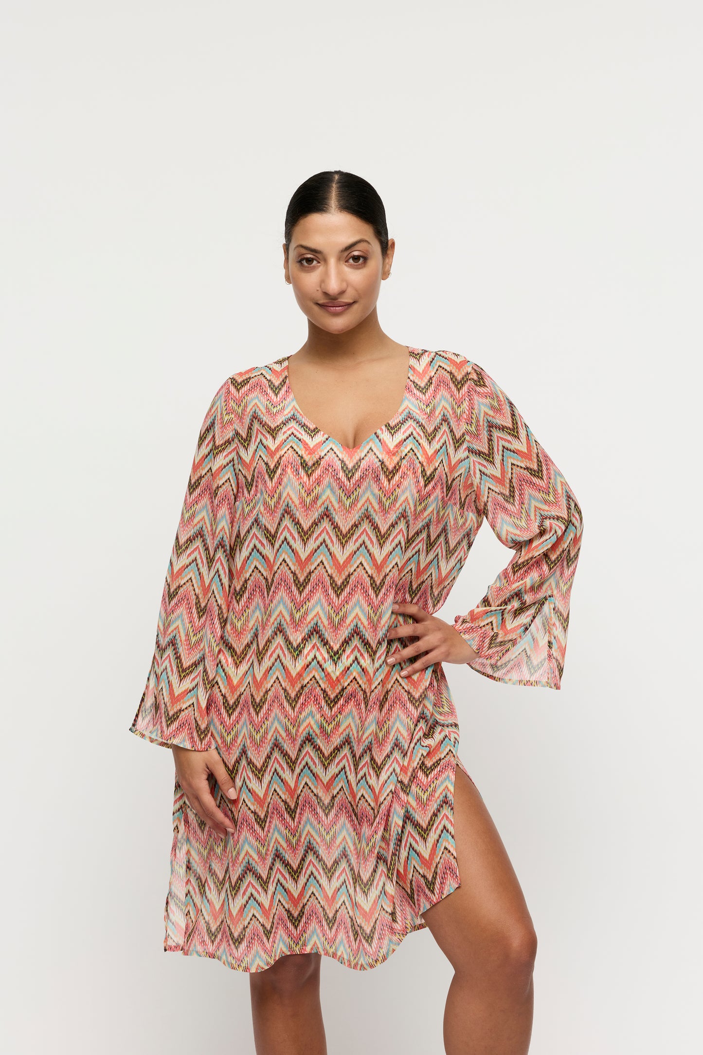 Primadonna Swim Tubou badmode caftan Ikat Summer