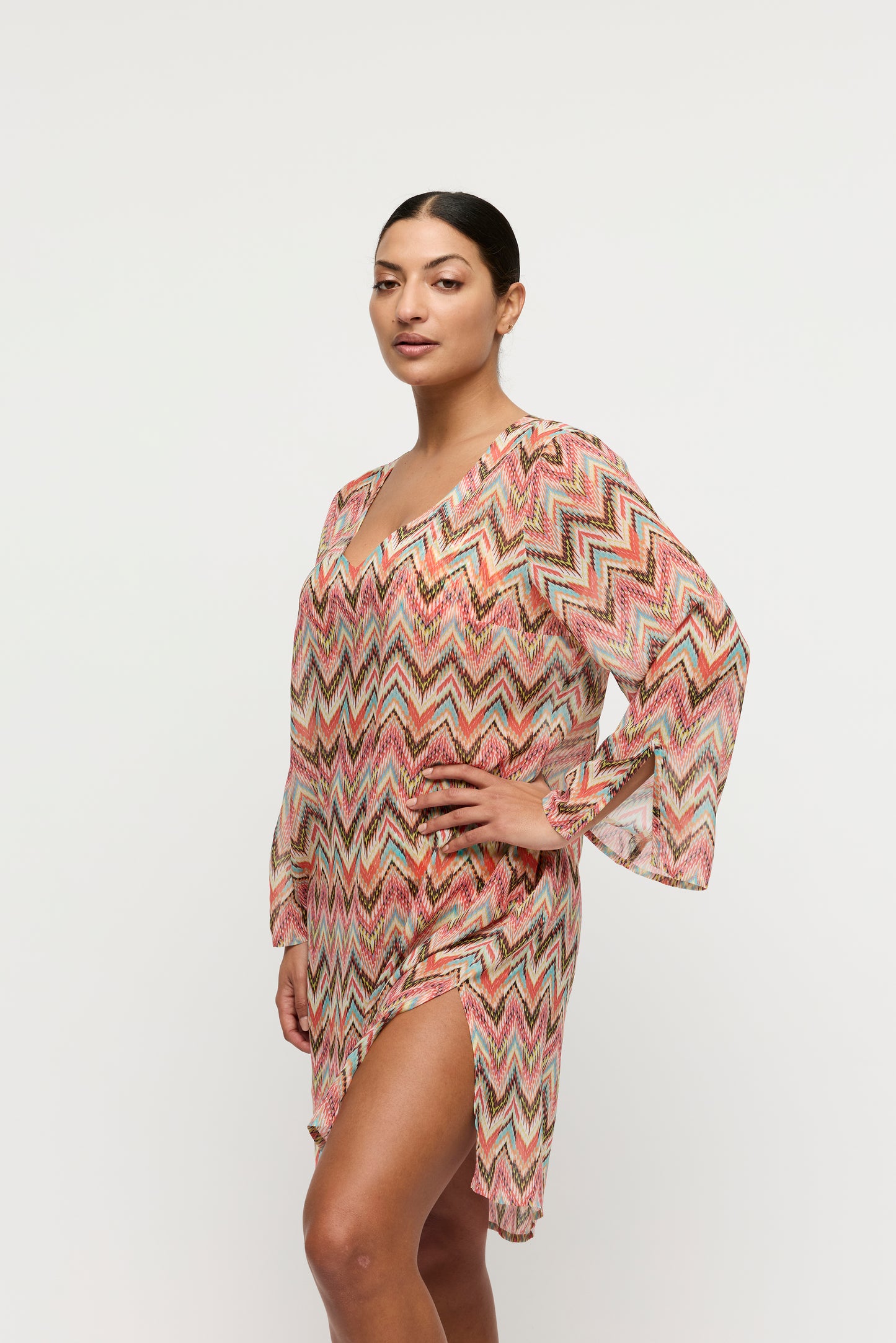 Primadonna Swim Tubou badmode caftan Ikat Summer