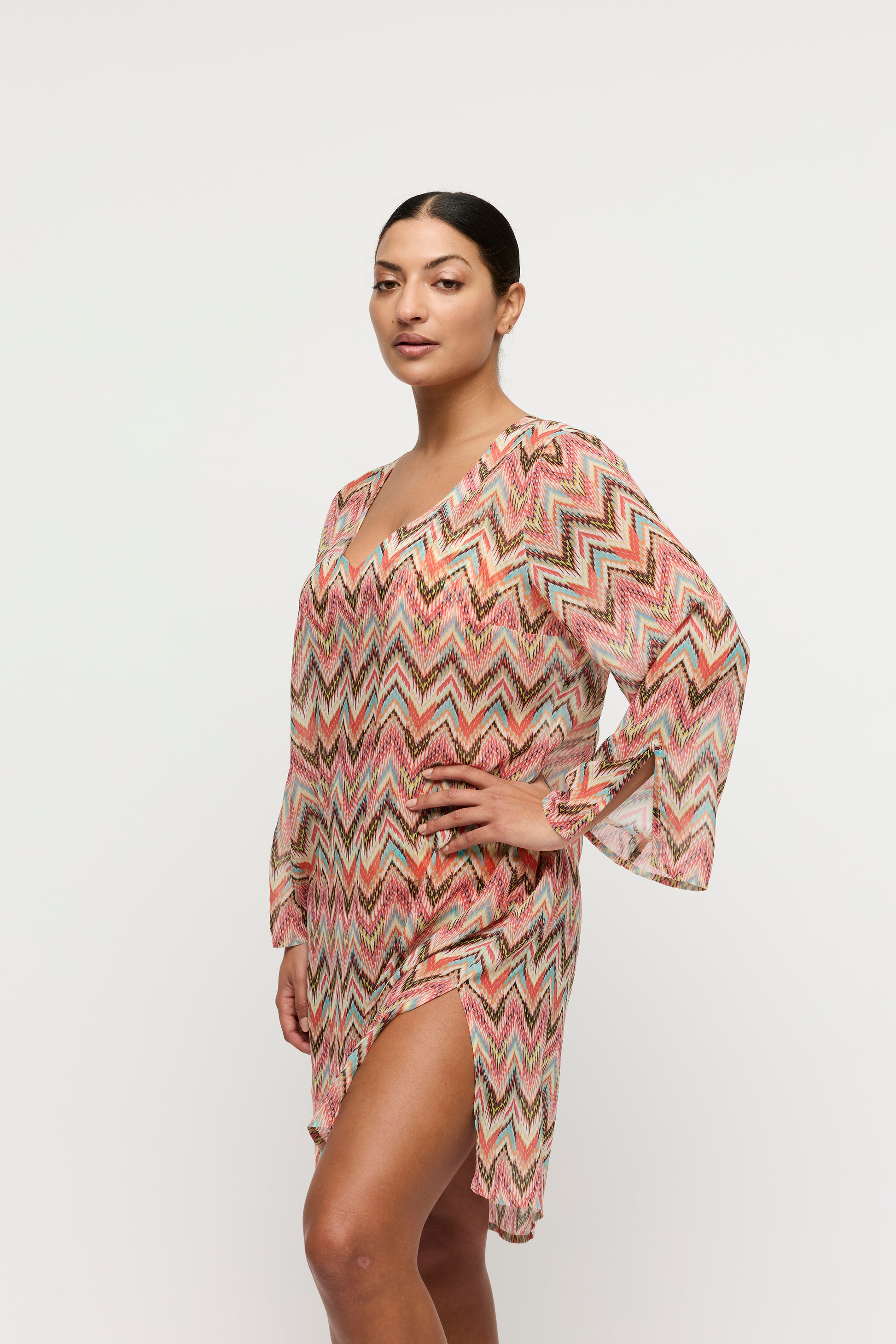 Primadonna Swim Tubou badmode caftan Ikat Summer
