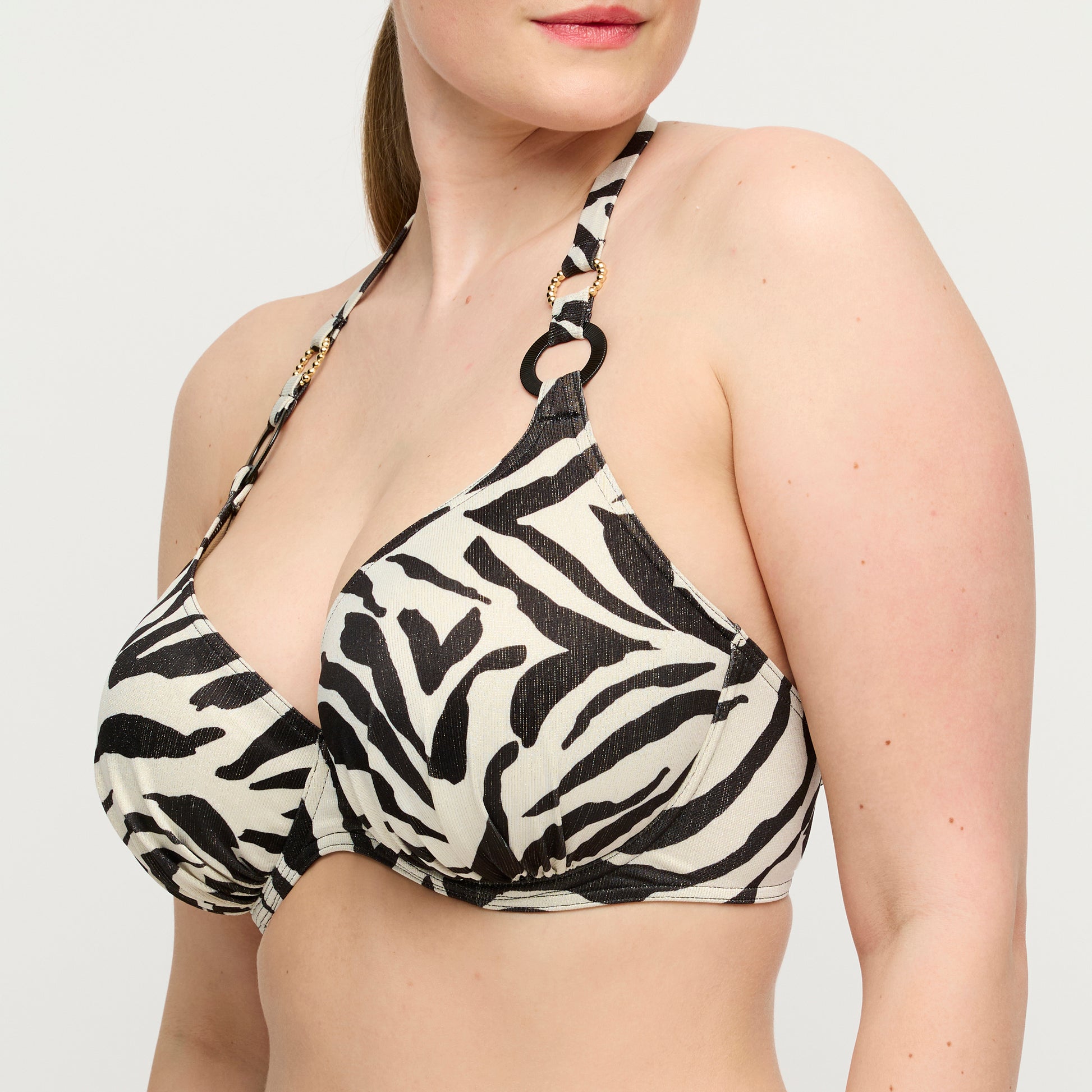 Primadonna Swim Dalice plunge bikini halve mousse cup Sauvage Shine