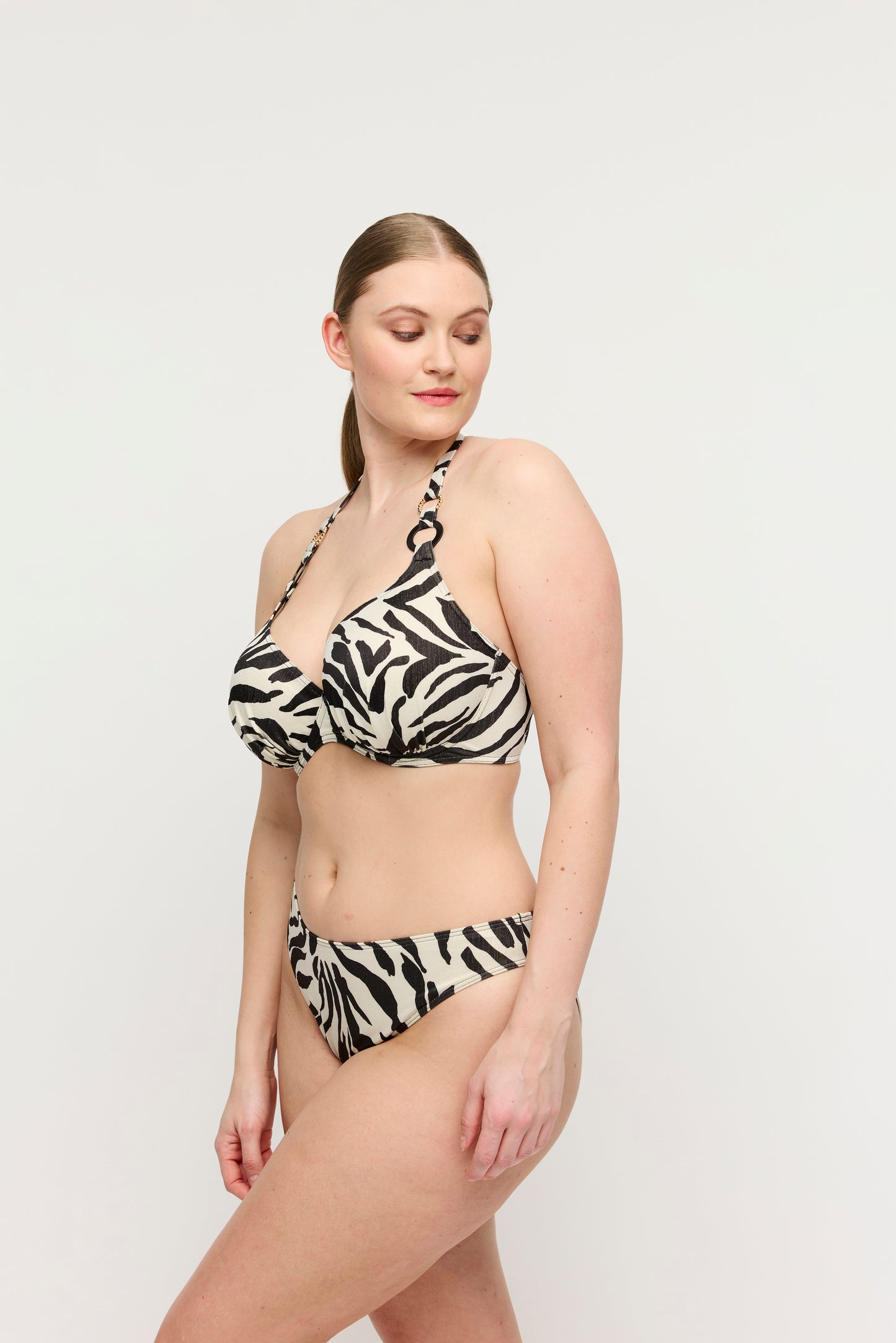 Primadonna Swim Dalice plunge bikini halve mousse cup Sauvage Shine