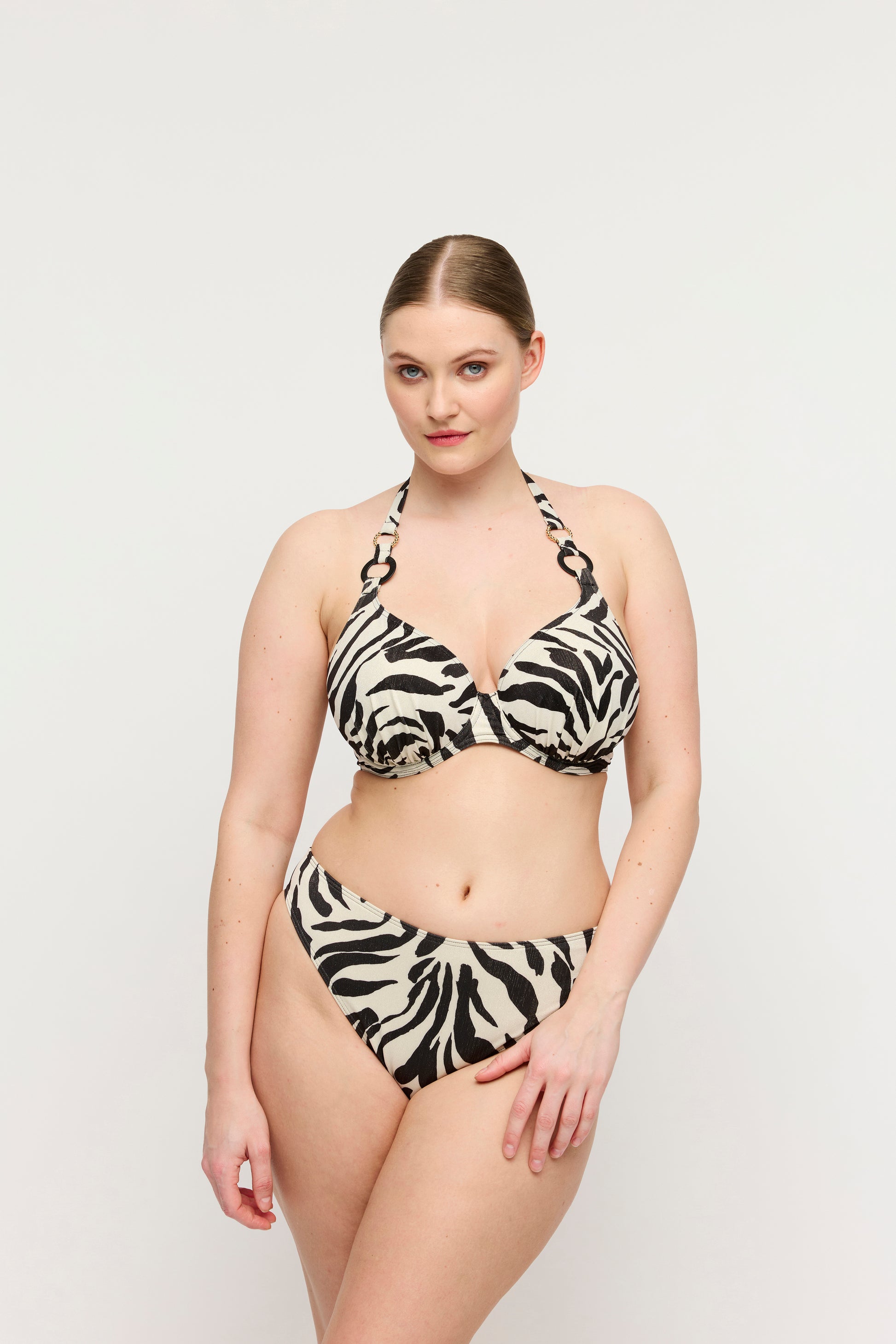 Primadonna Swim Dalice plunge bikini halve mousse cup Sauvage Shine