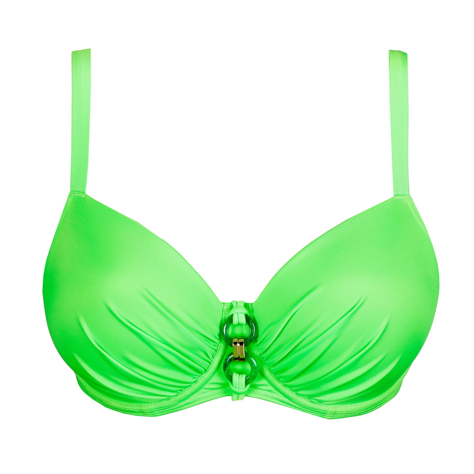 Primadonna Swim Pilon voorgevormde balconette bikini Neon Lime