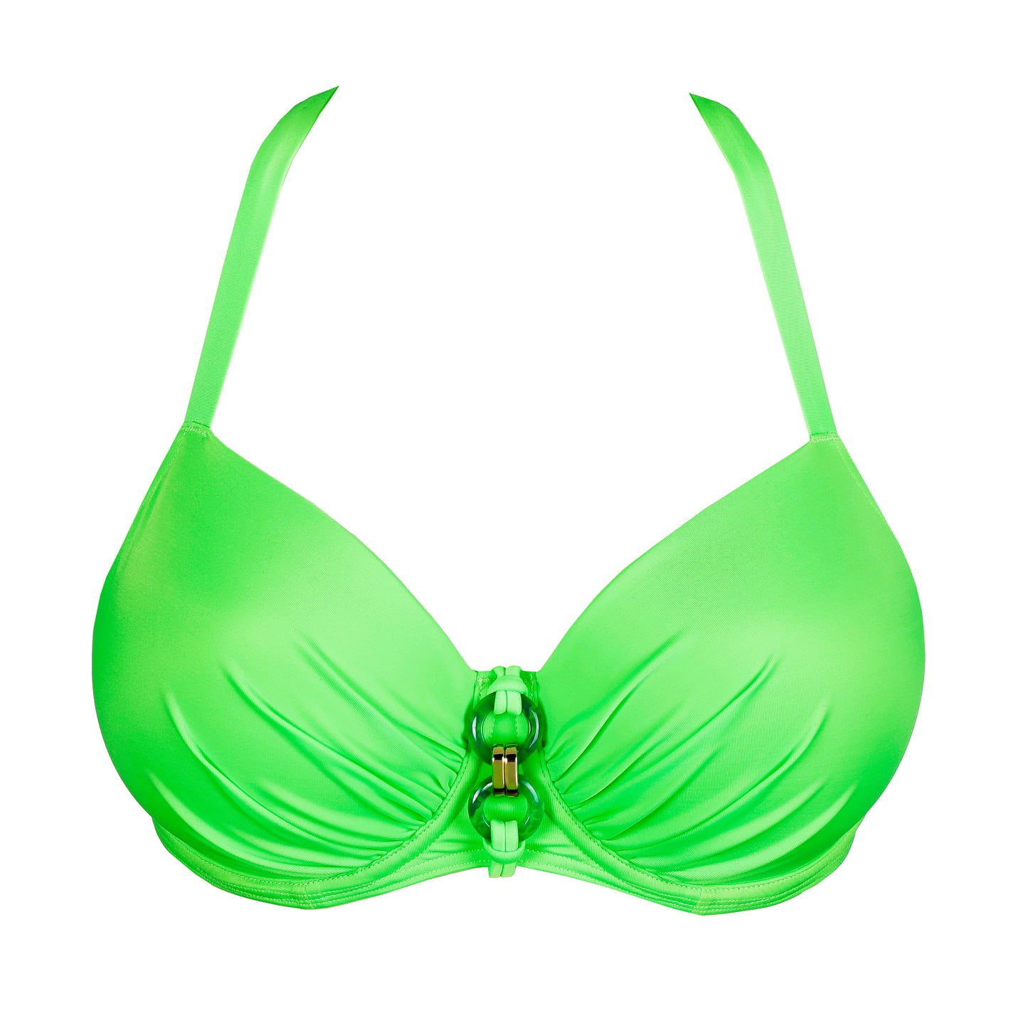 Primadonna Swim Pilon voorgevormde balconette bikini Neon Lime