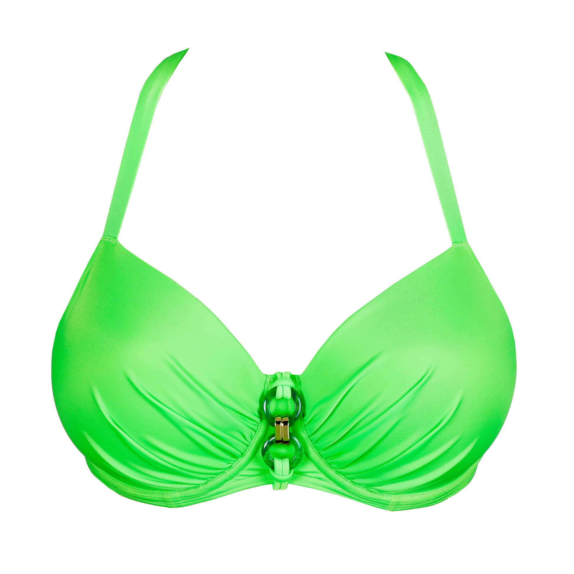 Primadonna Swim Pilon voorgevormde balconette bikini Neon Lime