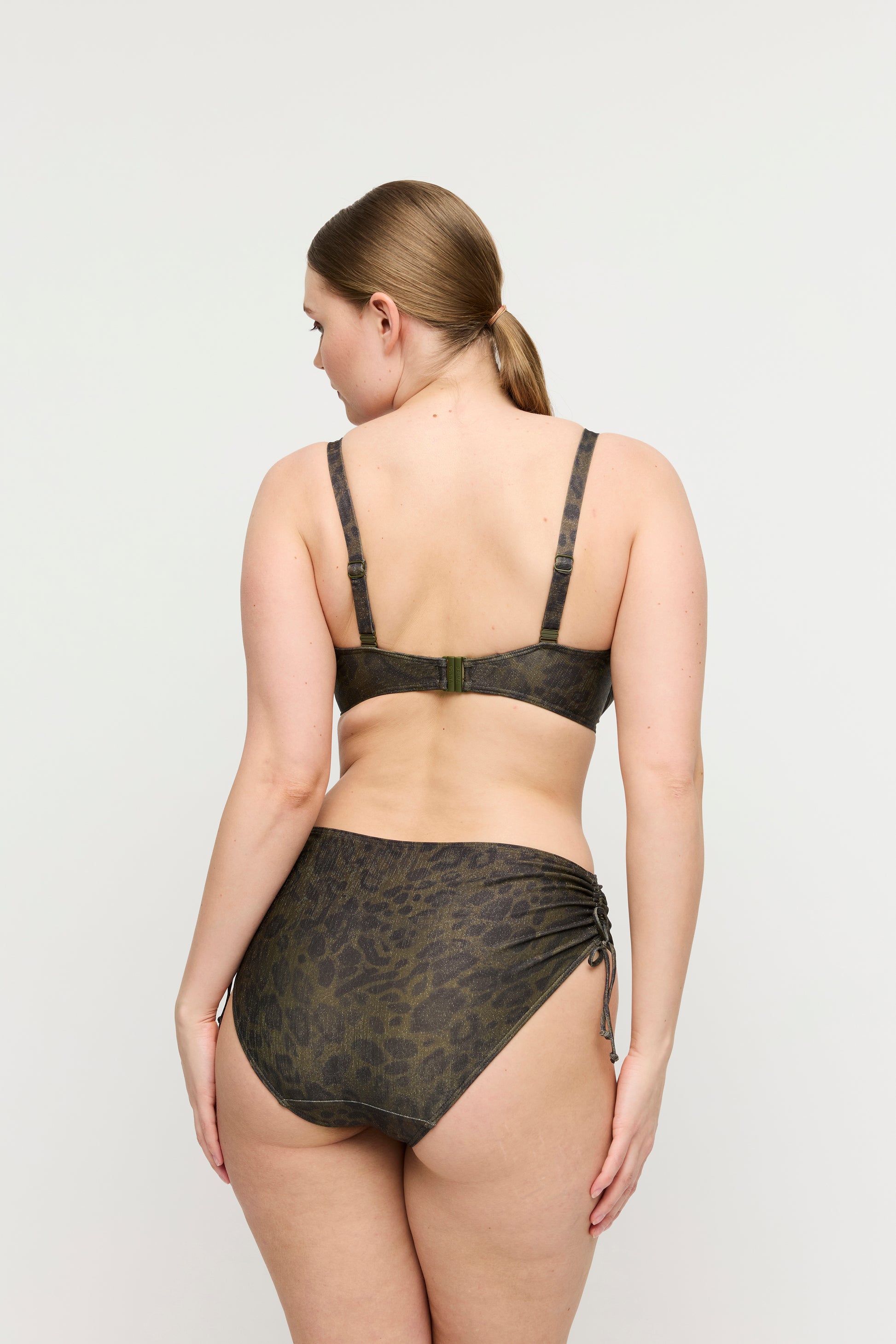 Primadonna Swim Ratjada bikini tailleslip met koordjes jungle jaguar