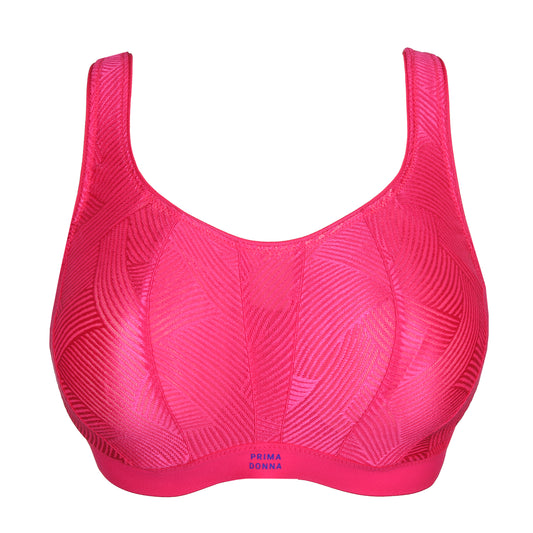 PrimaDonna Sport The game voorgevormde sport BH Electric Pink