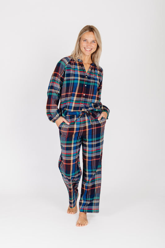 Dorélit Julia+Alkes Pyjama Check Multicolor