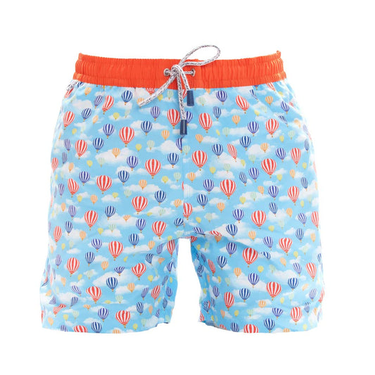McAlson zwemshort Air balloons turquoise