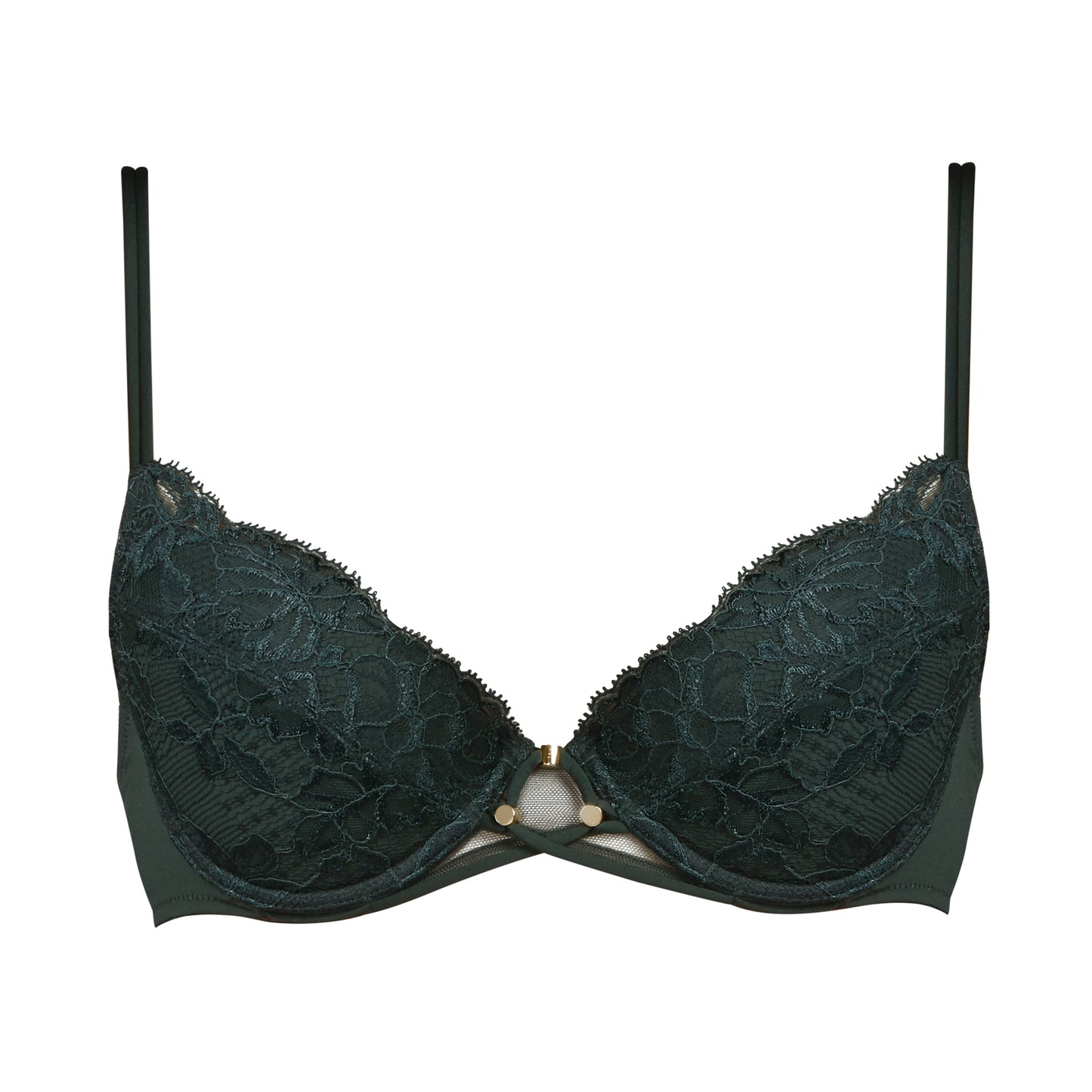 Andres Sarda Nadia push-up bh uitneembare pads Deep Forest