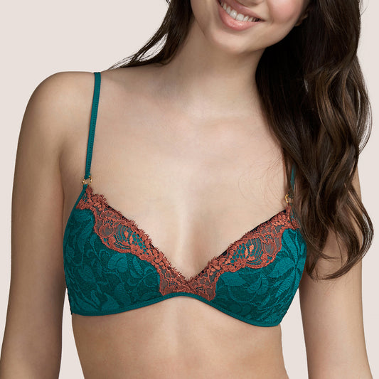 Andres Sarda Janis volle cup bh zonder beugels Jasper Green