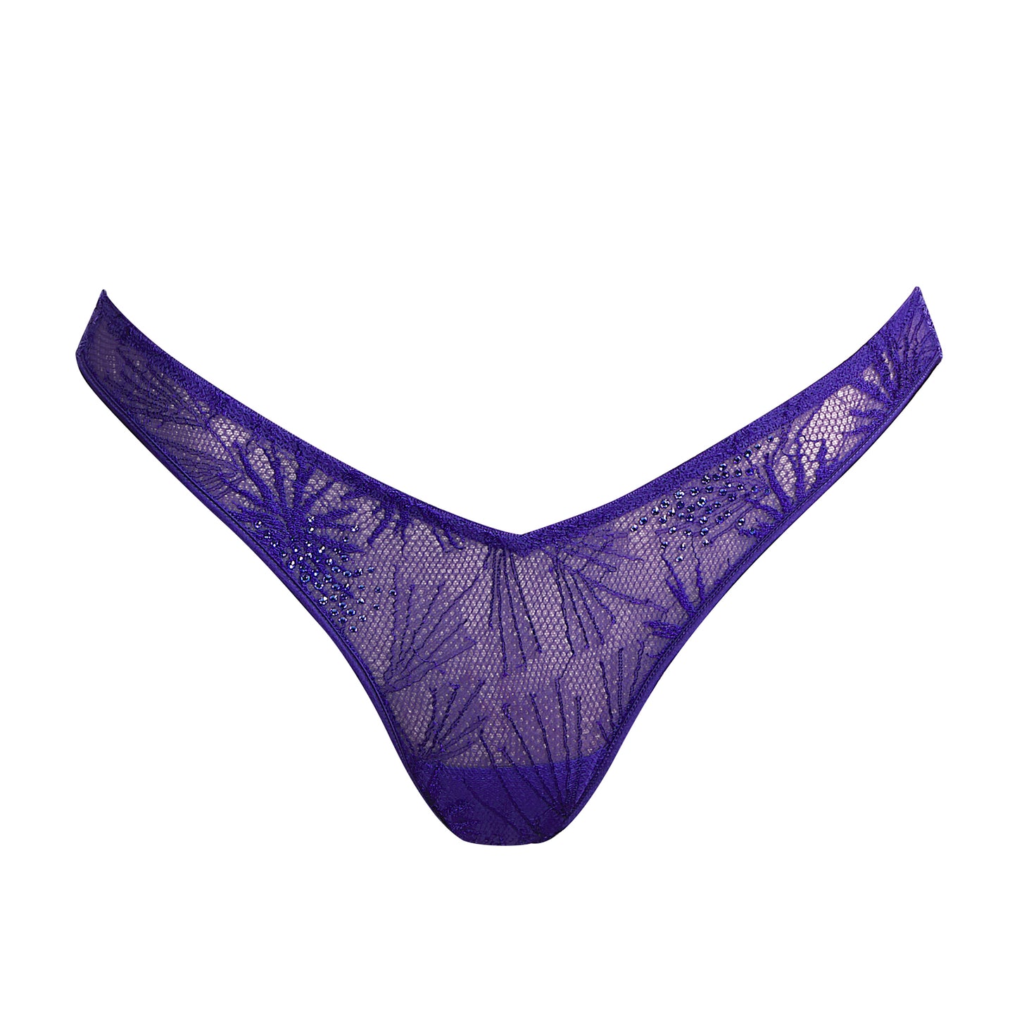 Andres Sarda Andraos luxe string funky violet