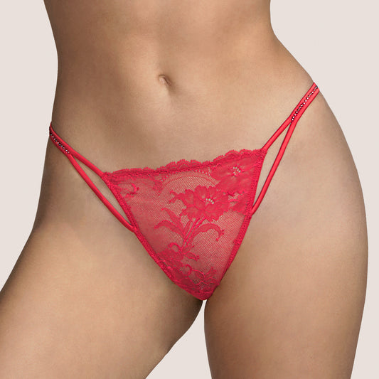 Andres Sarda Gaga luxe string Rood