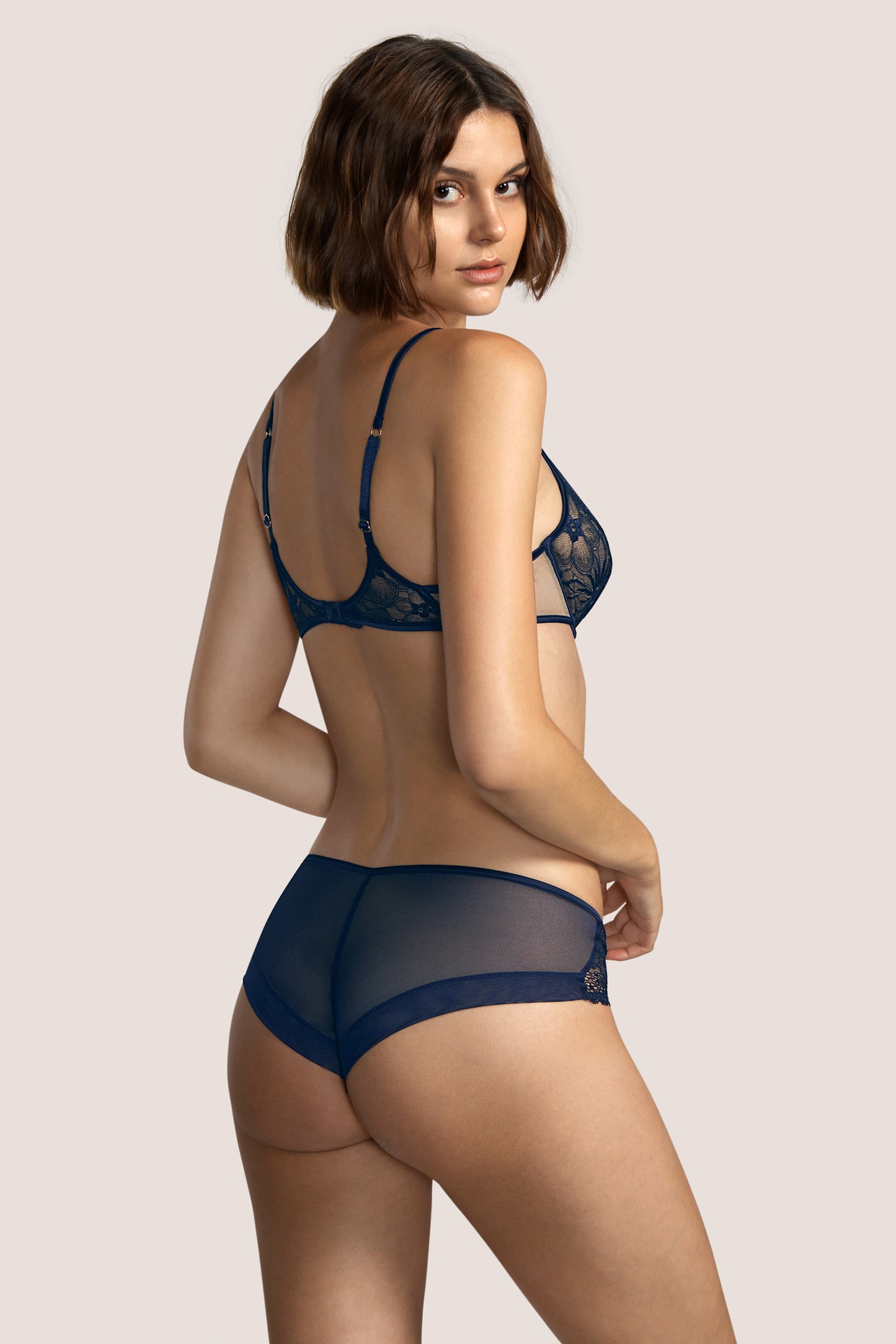 Andres Sarda Tyng volle cup bh evening blue
