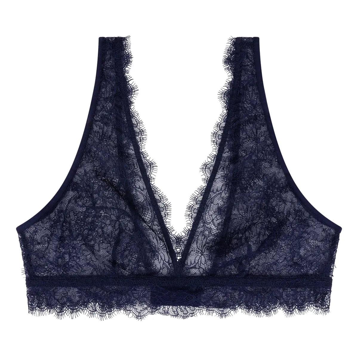 Love Stories Cherie Bralette - dark blue - Lingerie Valentijn