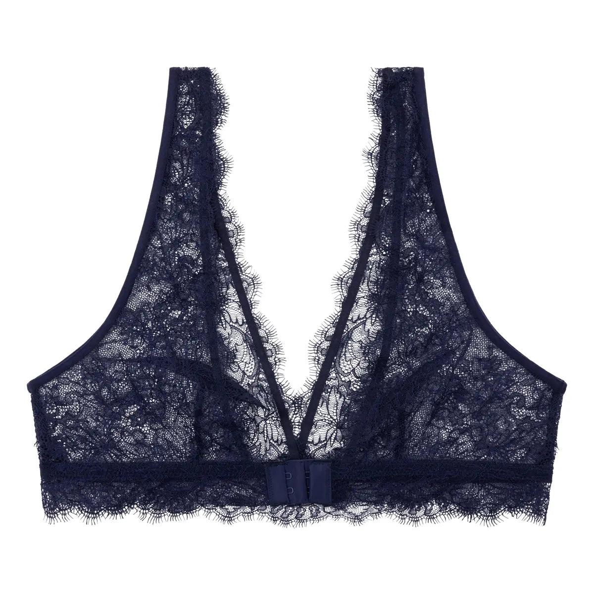 Love Stories Cherie Bralette - dark blue - Lingerie Valentijn