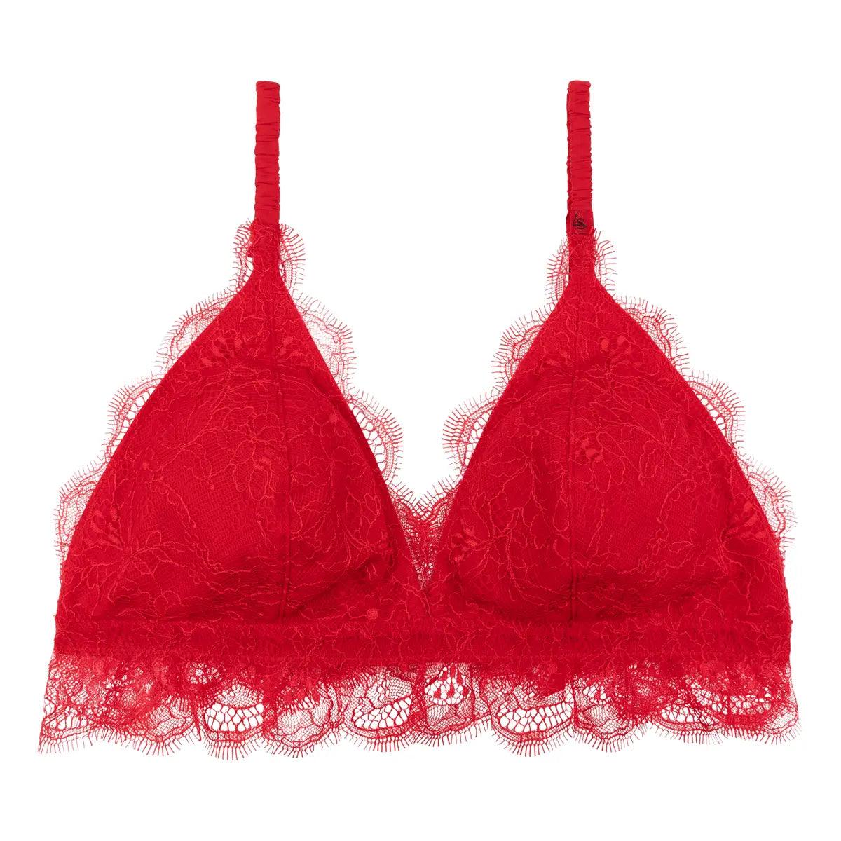 Love Stories Gwen Bralette - red - Lingerie Valentijn