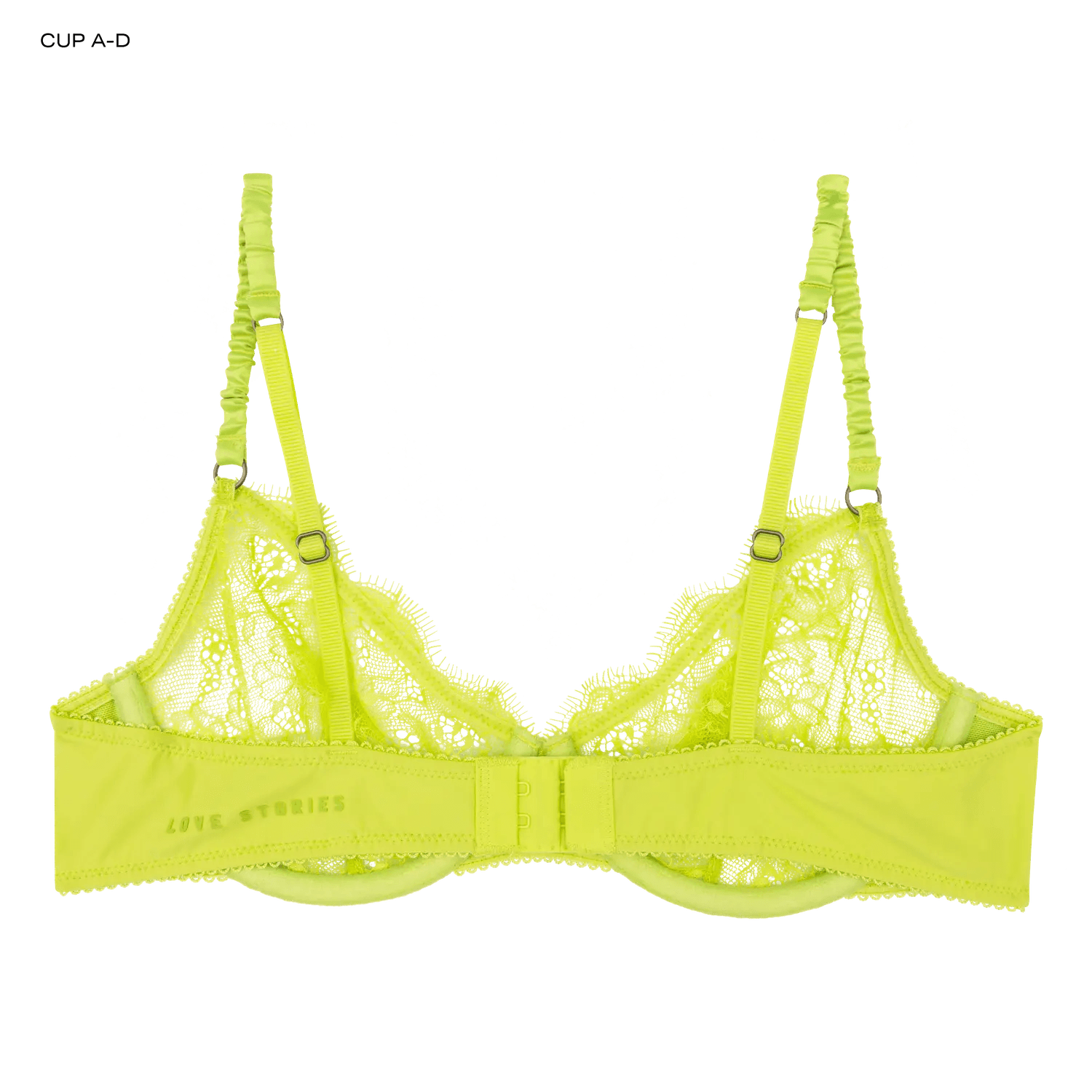 Love Stories Romeo Bralette - lime - Lingerie Valentijn