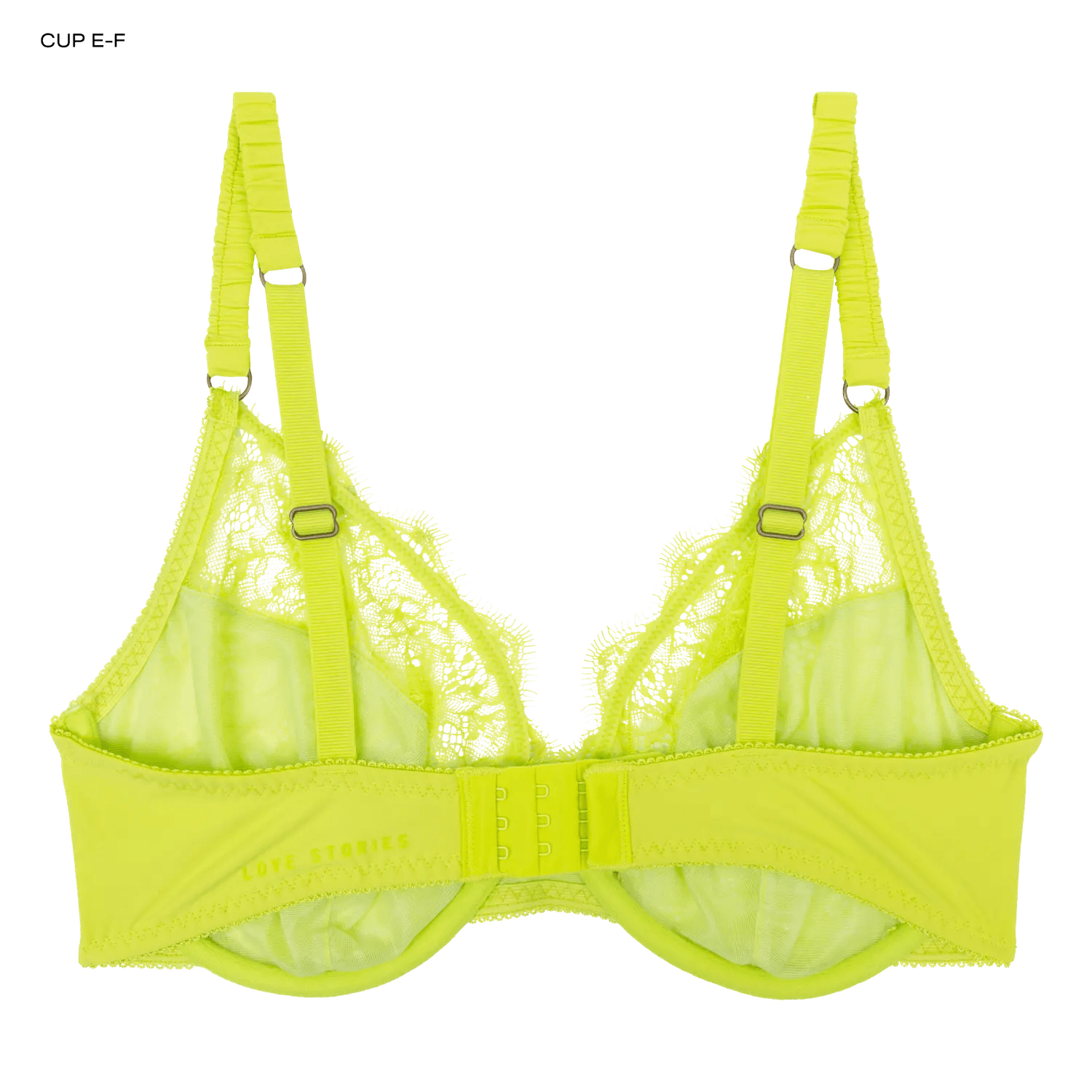 Love Stories Romeo Bralette - lime - Lingerie Valentijn