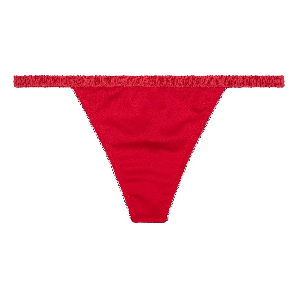 Love Stories Roomservice stringslip - red - Lingerie Valentijn